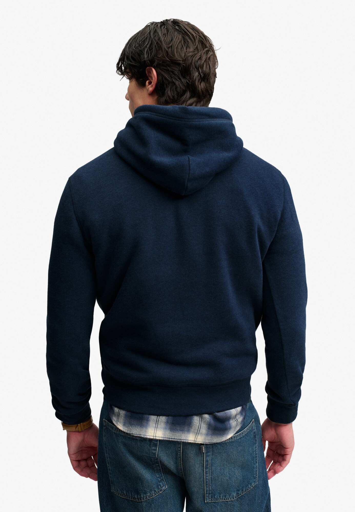 Superdry & Co Sudadera 'Heritage'  navy / piedra / rojo rubí – imagen 3