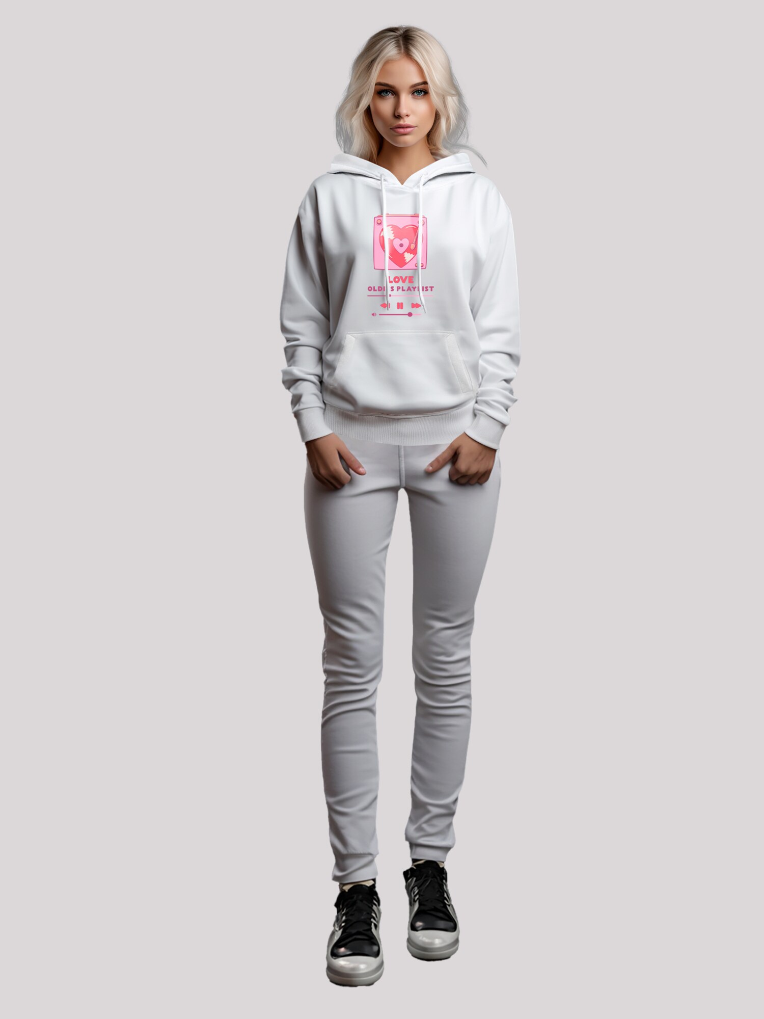 Thumbnail - F4NT4STIC Sweatshirt Love Oldies Playlist Valentinstag