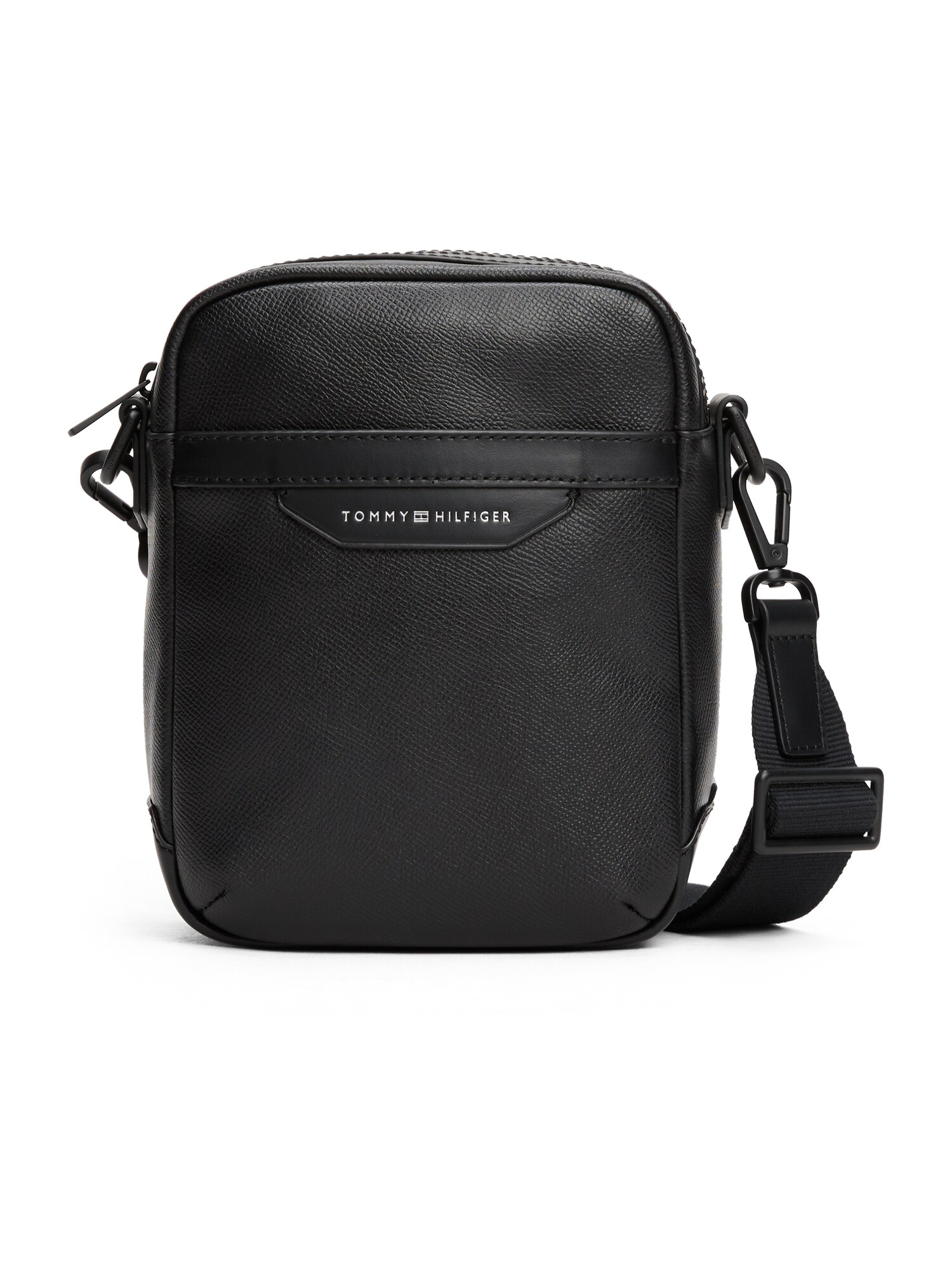 TOMMY HILFIGER Taška cez rameno  čierna / biela