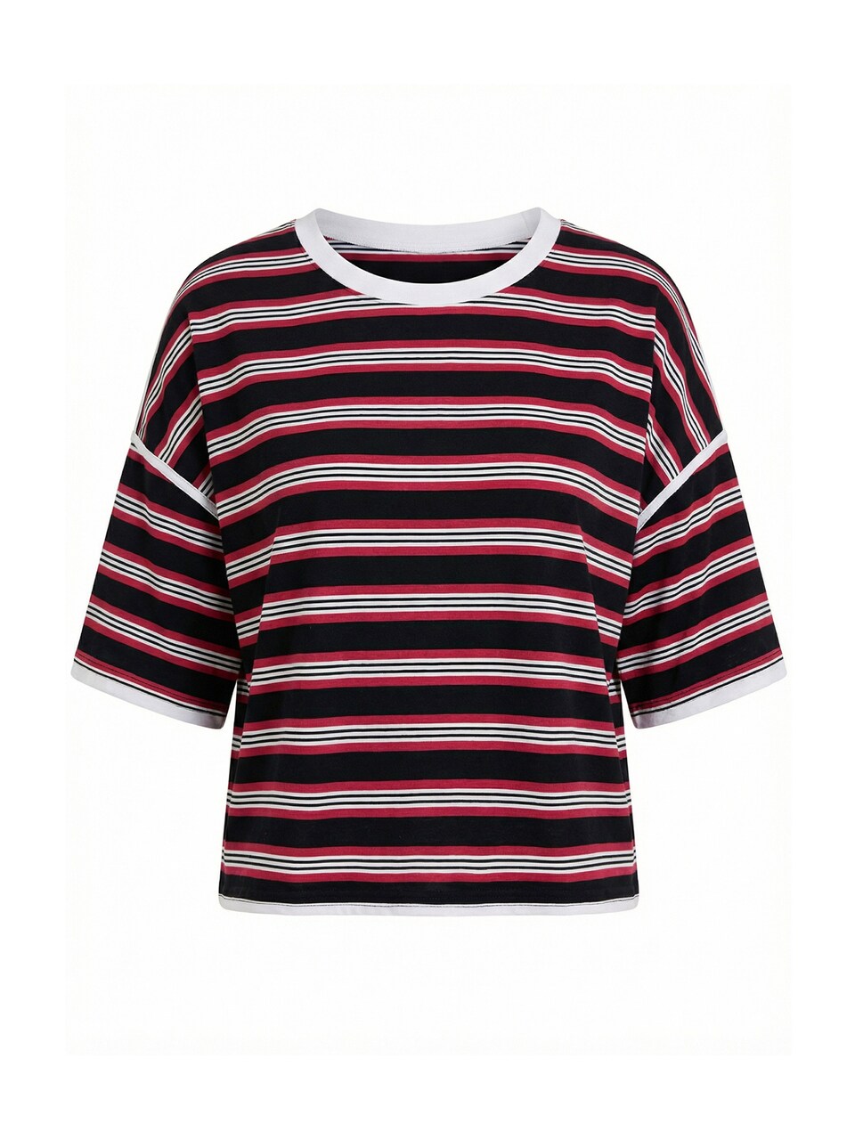 T-shirt röd / svart