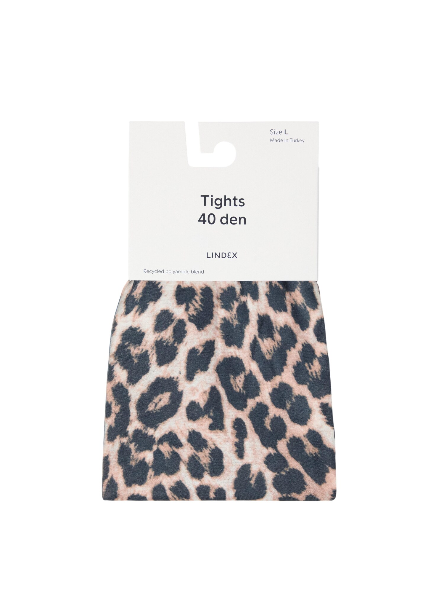 Lindex Jemné pančuchy  svetlohnedá / čierna