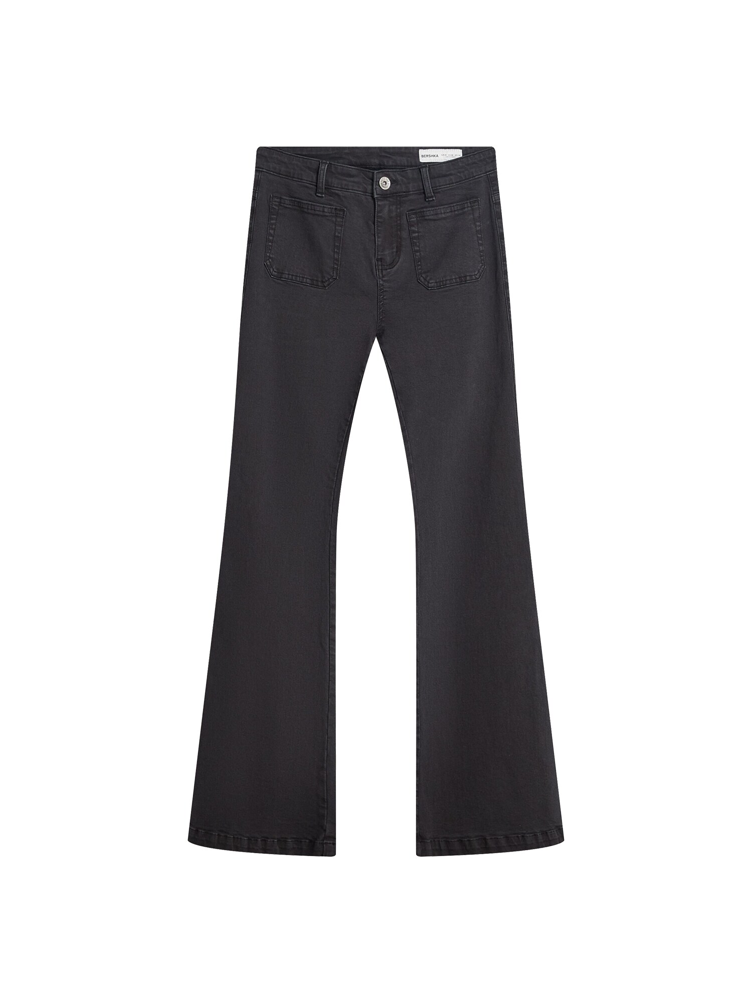 Bershka Pantaloni  negru