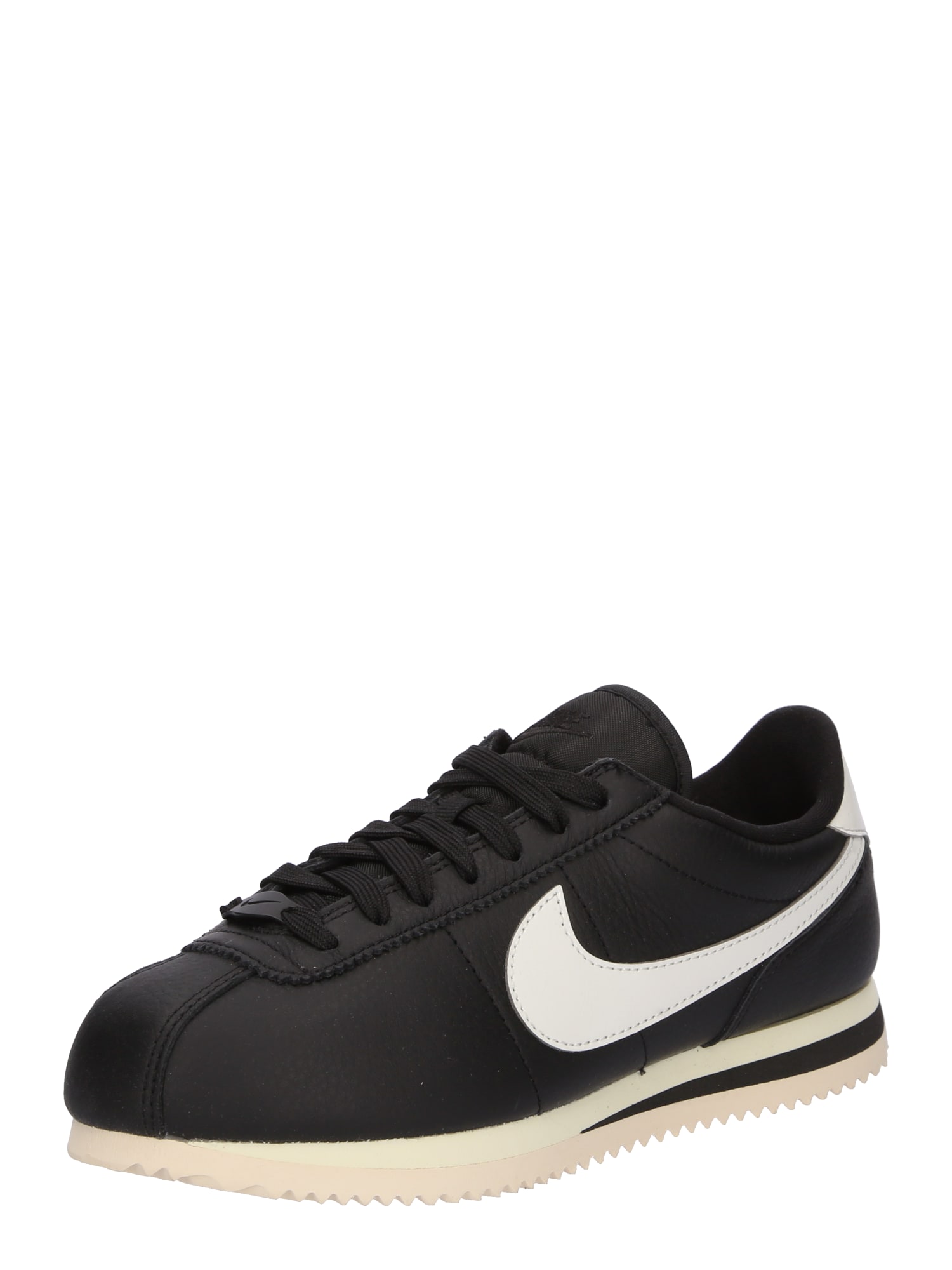 Nike Sportswear Rövid szárú sportcipők 'Cortez 23 Premium'  fekete / fehér