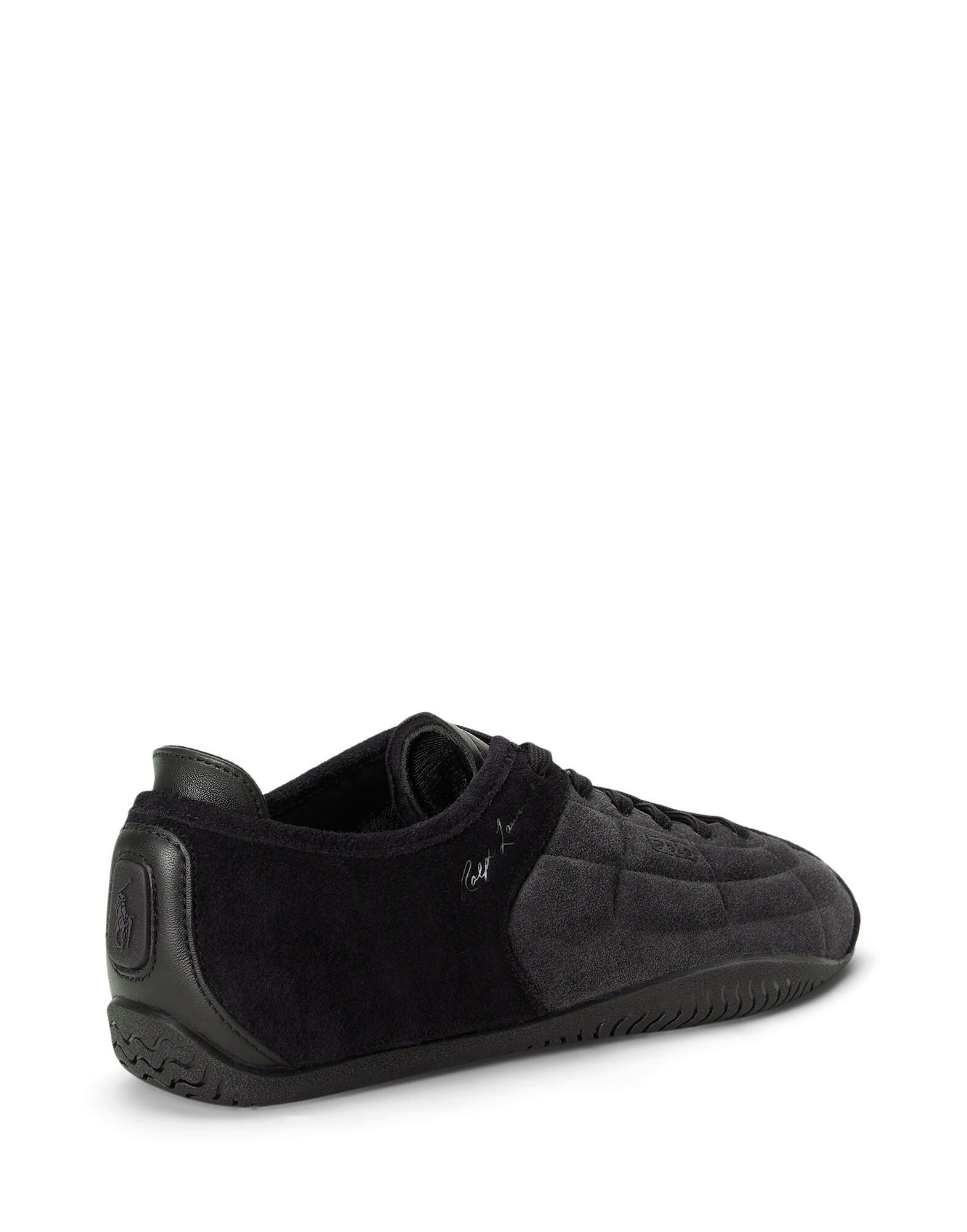 Polo Ralph Lauren Zapatillas deportivas bajas 'RACER' gris oscuro / negro – imagen 3