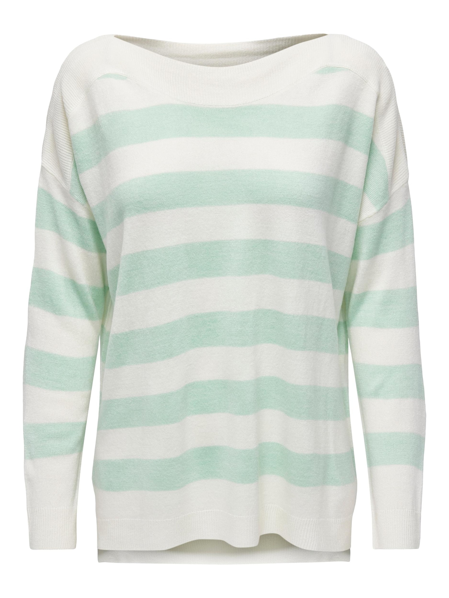 ONLY Pullover 'AMALIA'  menta / branco
