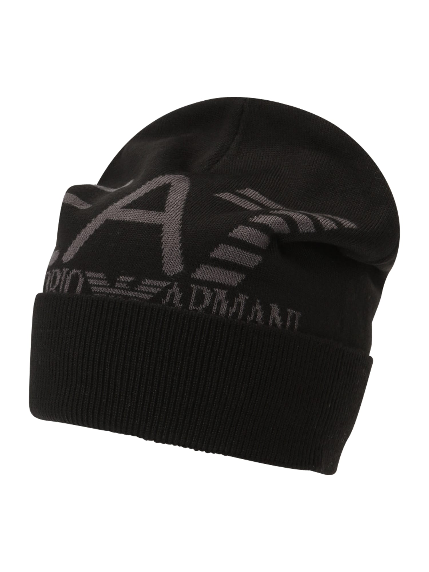 EA7 Emporio Armani Căciulă  gri închis / negru
