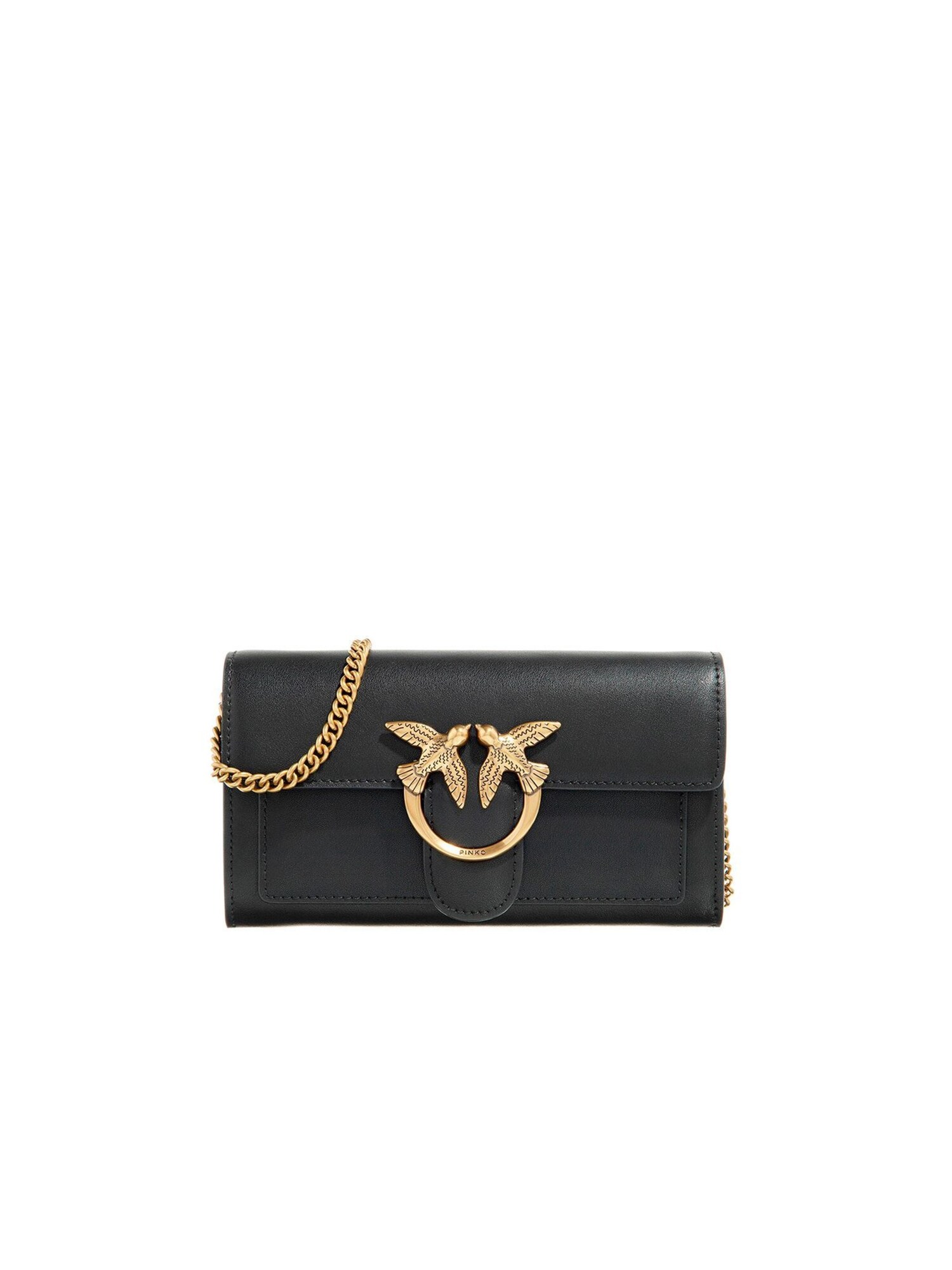 PINKO Bolso de hombro  negro – imagen 13