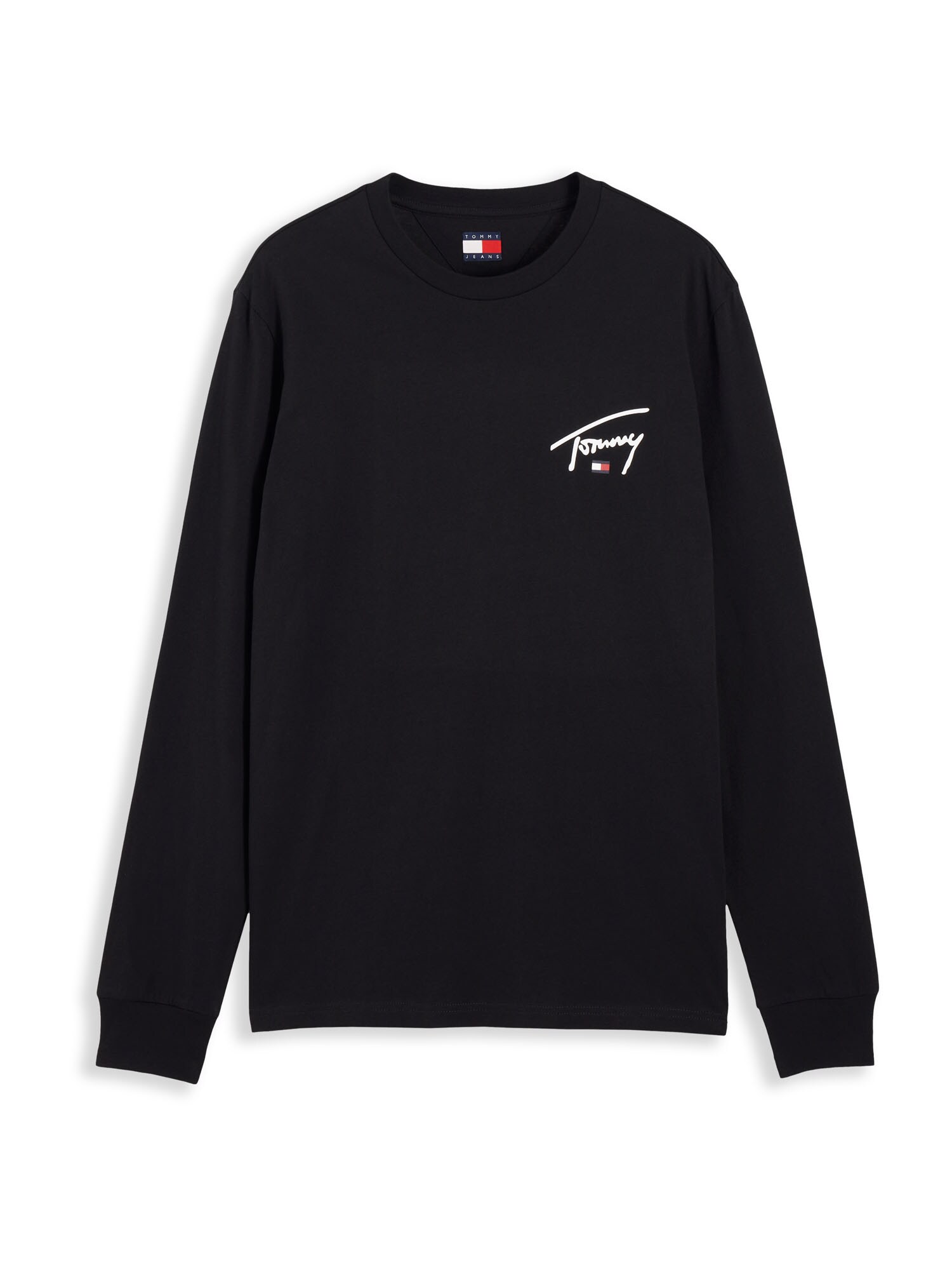 Tommy Jeans Tričko  čierna / biela