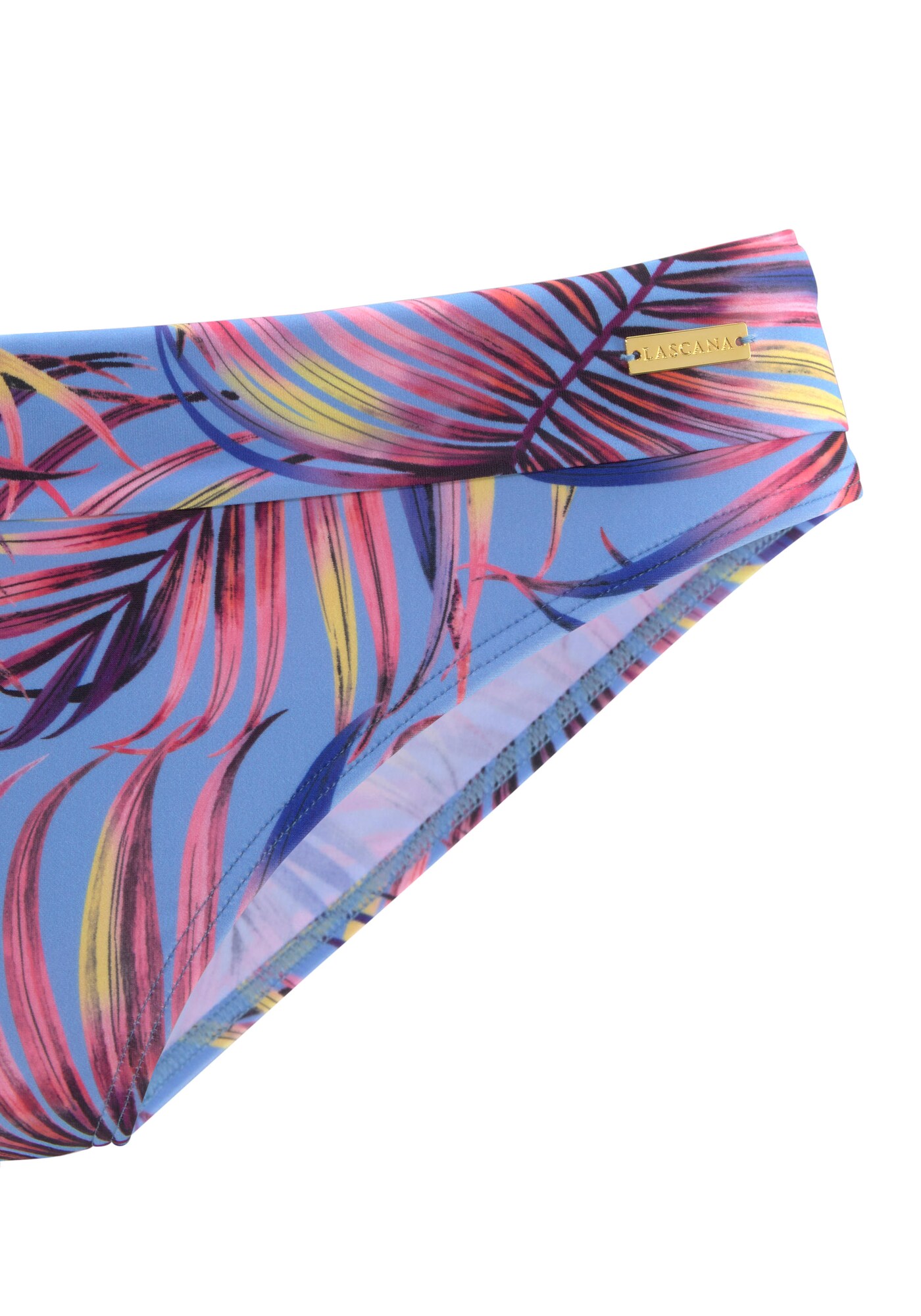 LASCANA Bikini nadrágok  kék / sárga / arany / rózsaszín termék 2. képe