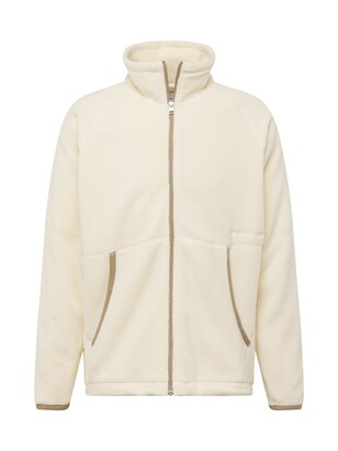 Norse Projects Fleece jas ‘Tycho Pile’ Beige / Crème