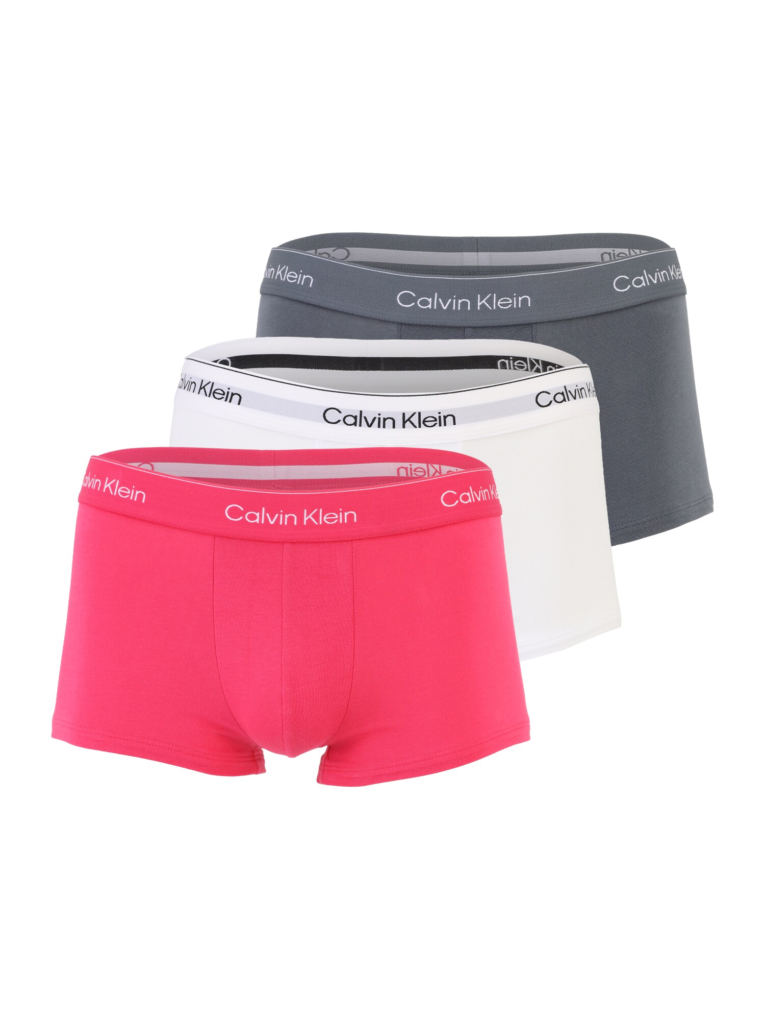 Calvin Klein Underwear Boxeri  gri / roz / alb
