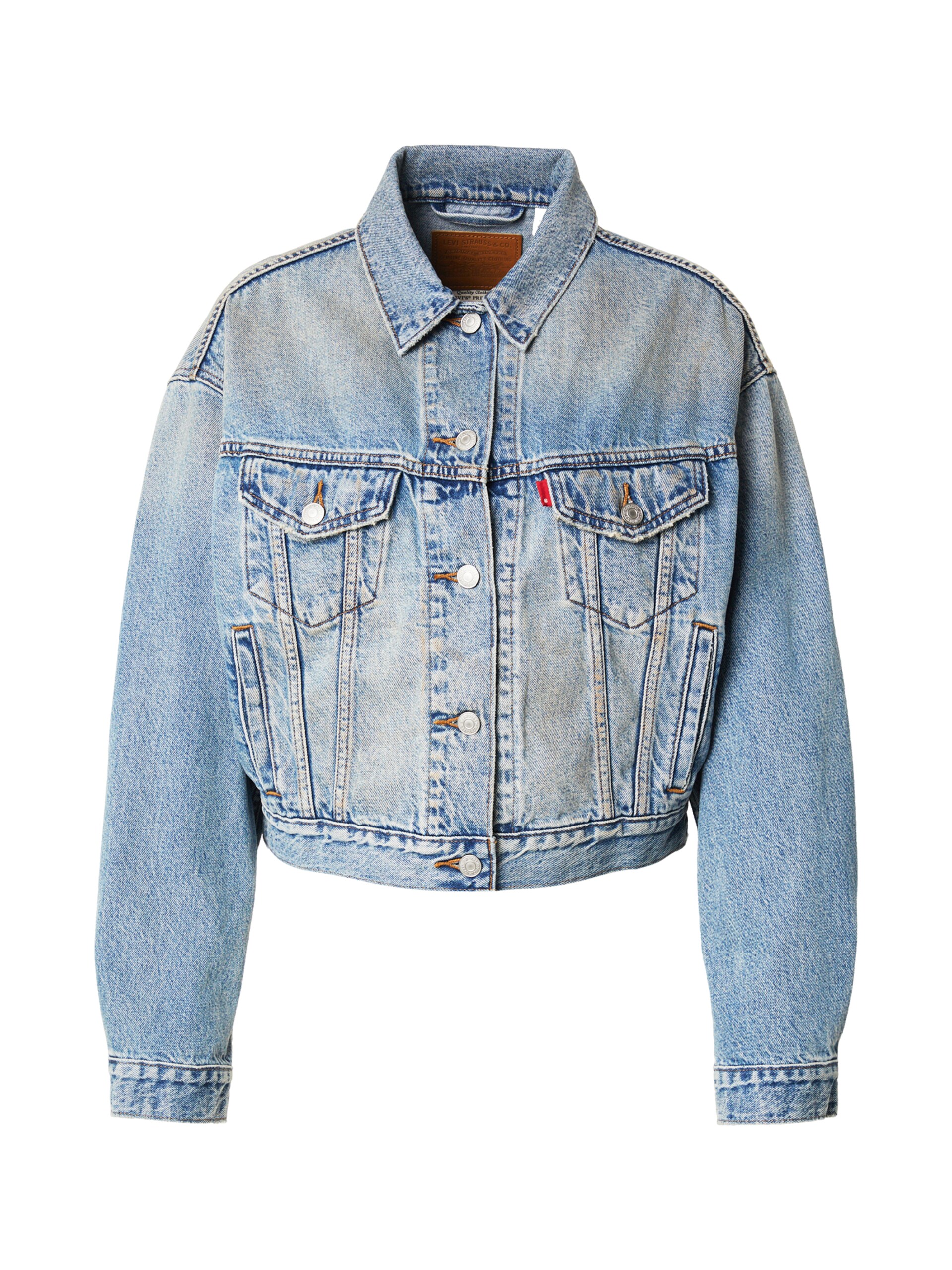 LEVIS ® Övergångsjacka 'Shrunken 90s Trucker' dam