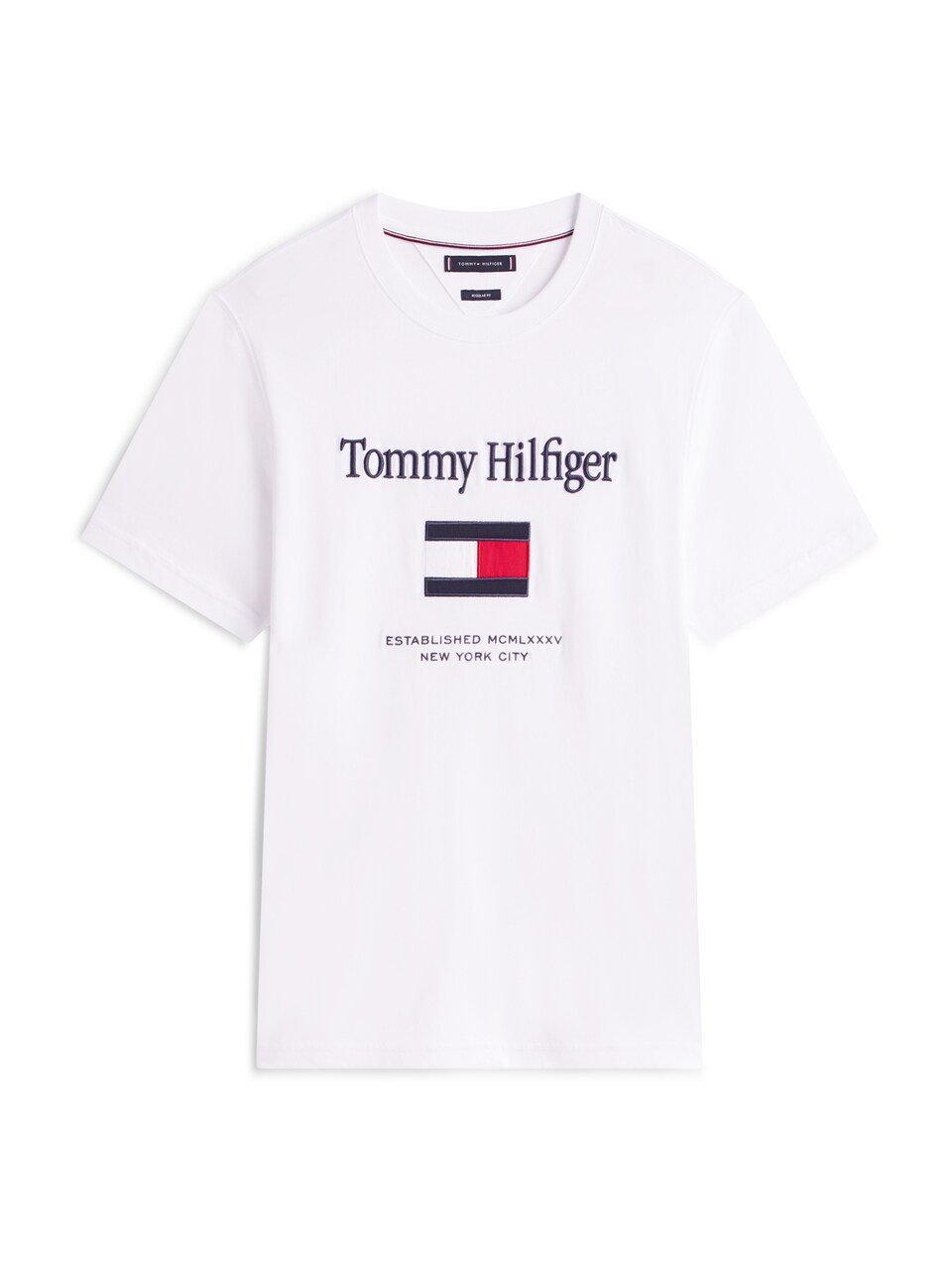 T-shirt marinblå / röd