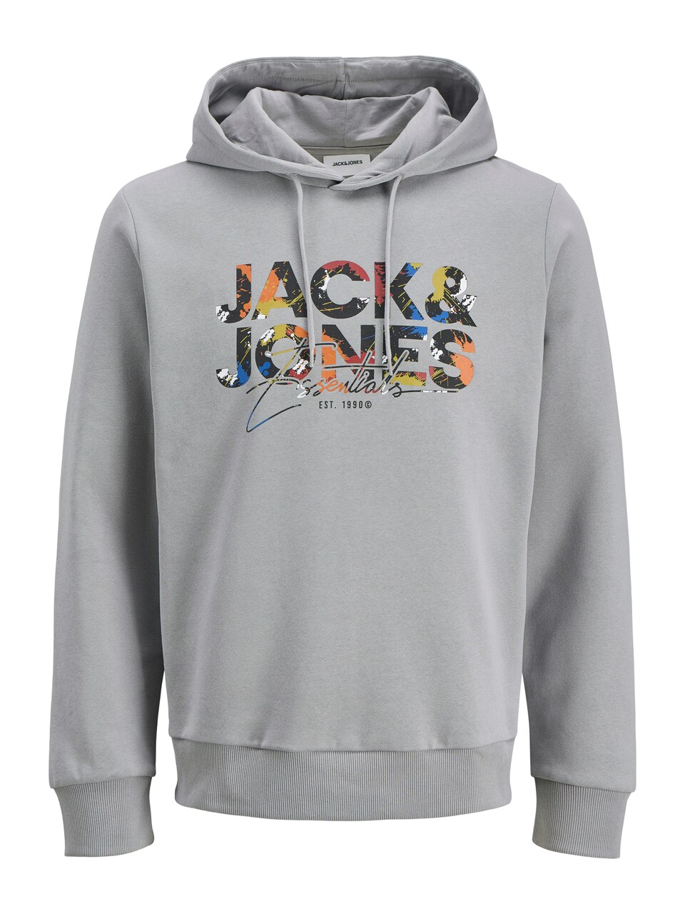 Sweatshirt 'JJGeplas' azur / grå / hummer