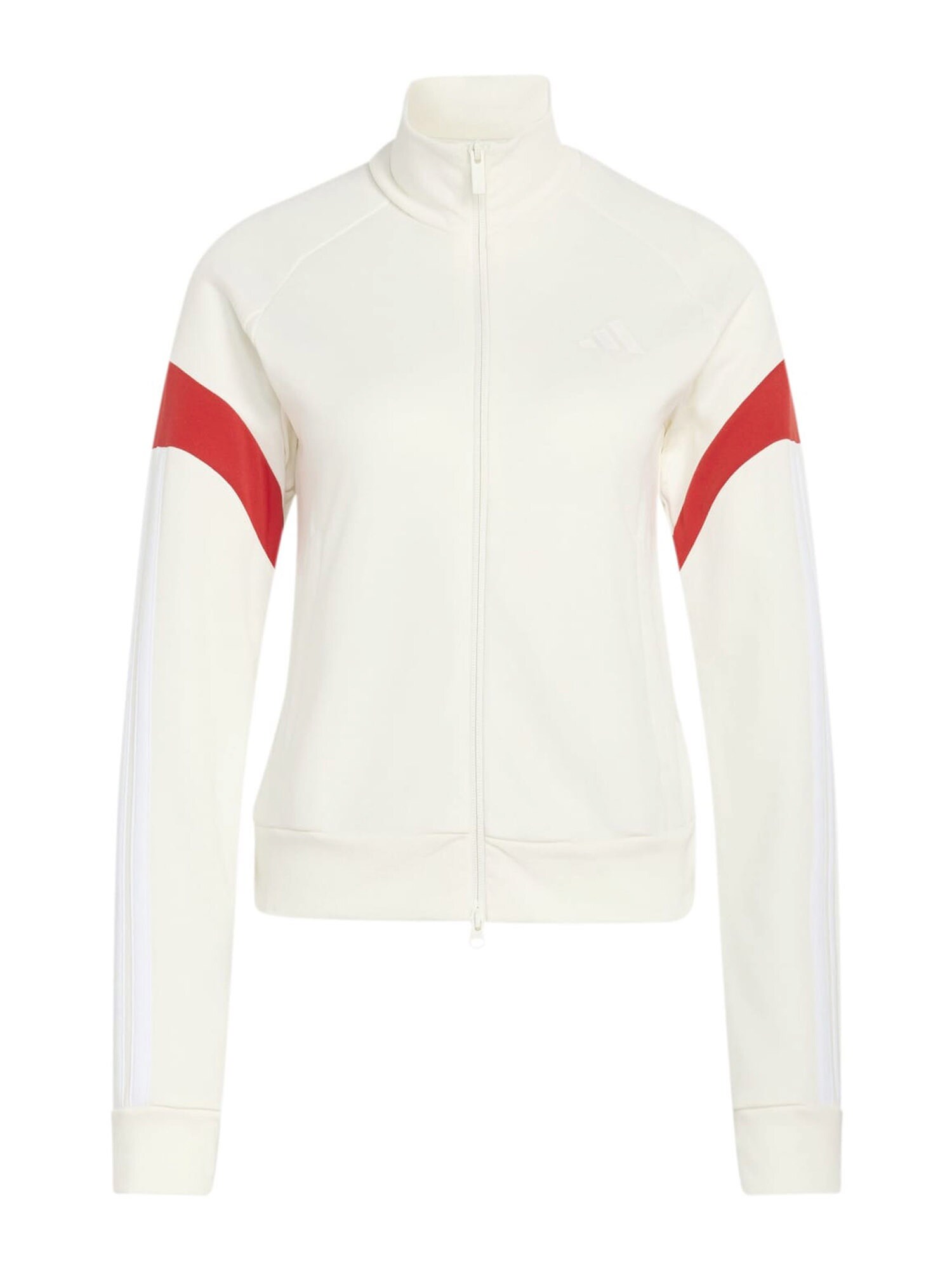ADIDAS SPORTSWEAR Bluză cu fermoar sport 'House Of Tiro'  roșu / alb