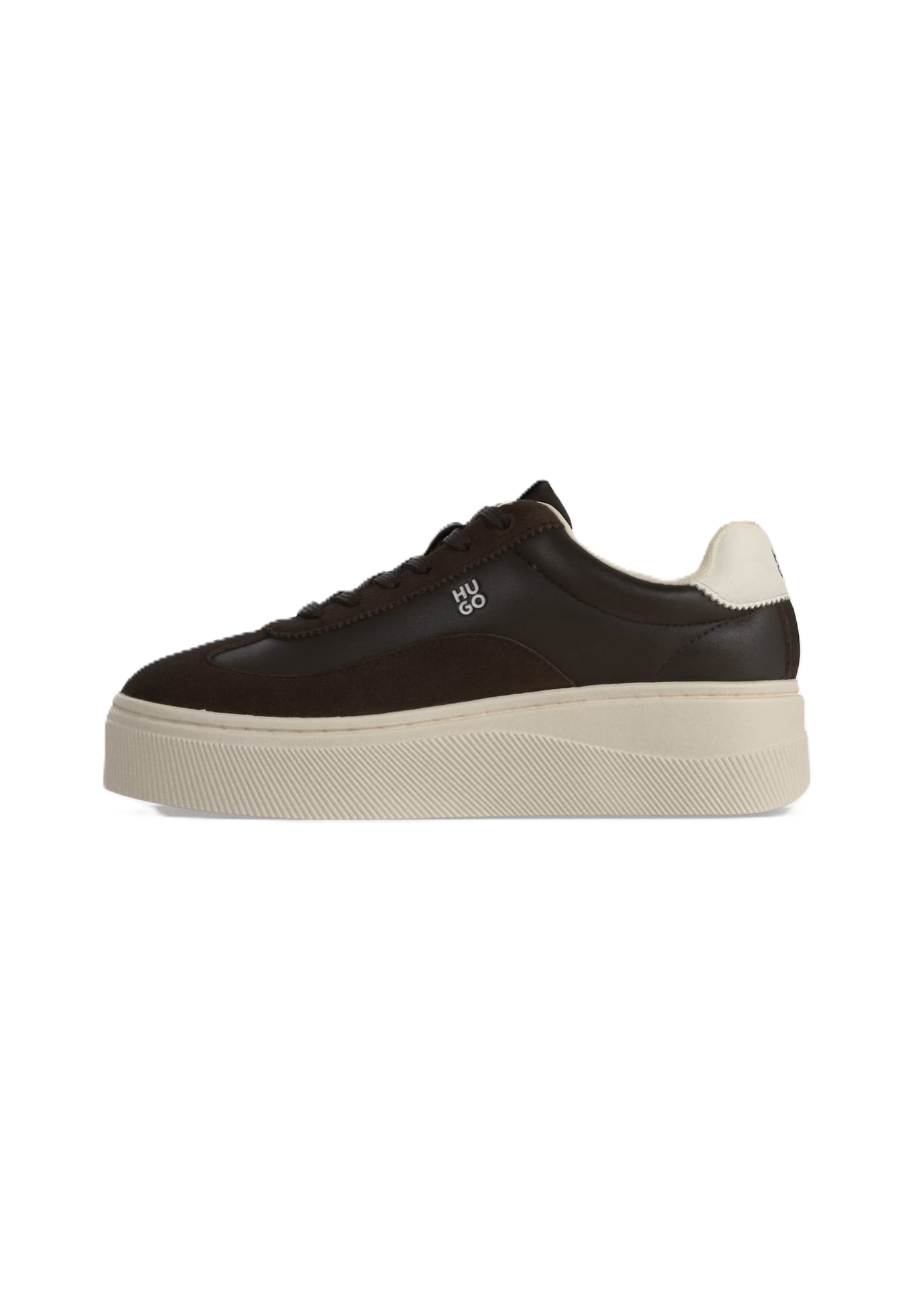 HUGO Sneaker low Lyzz maro închis