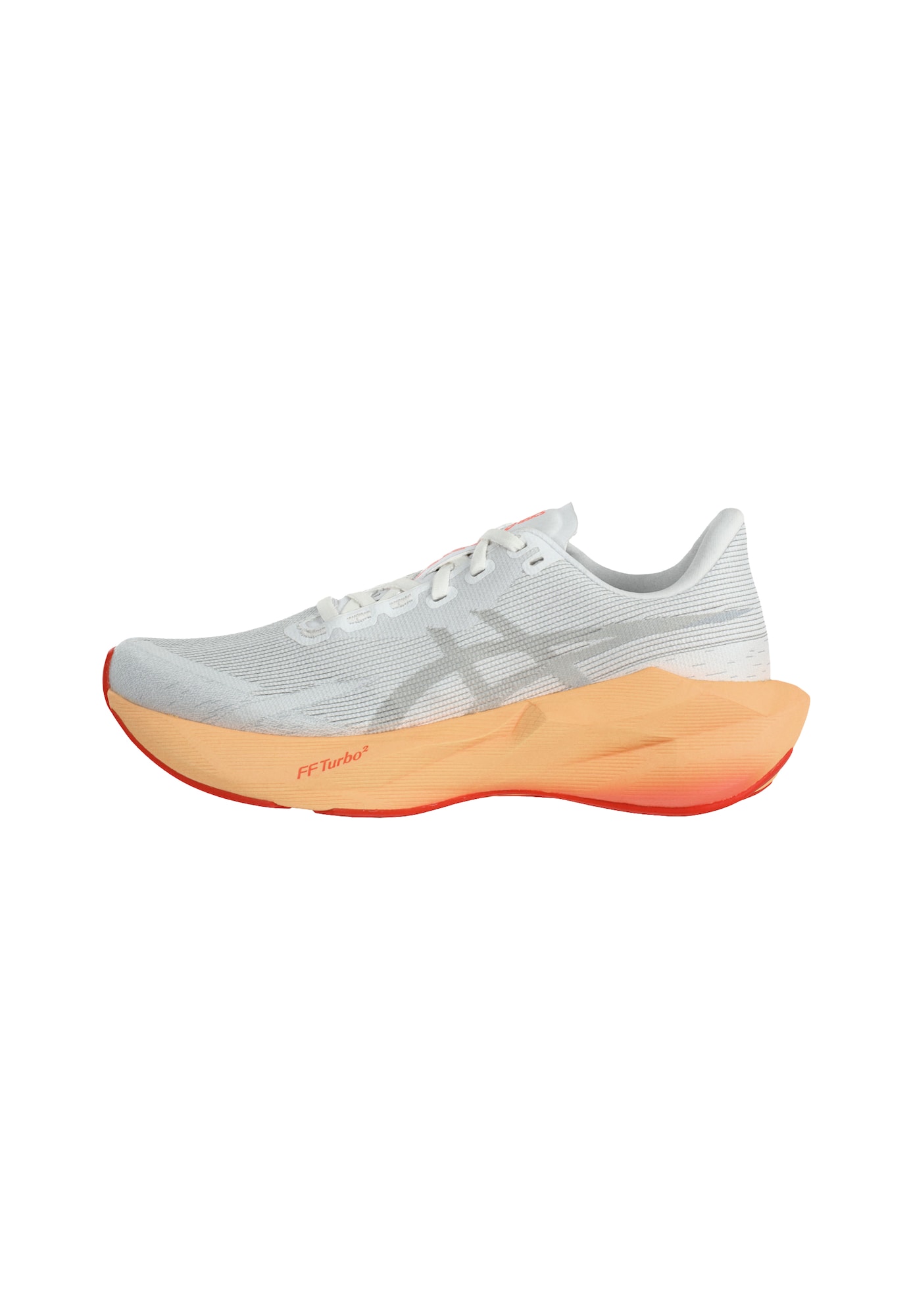 ASICS Zapatillas de running 'Novablast 6'  gris plateado / blanco