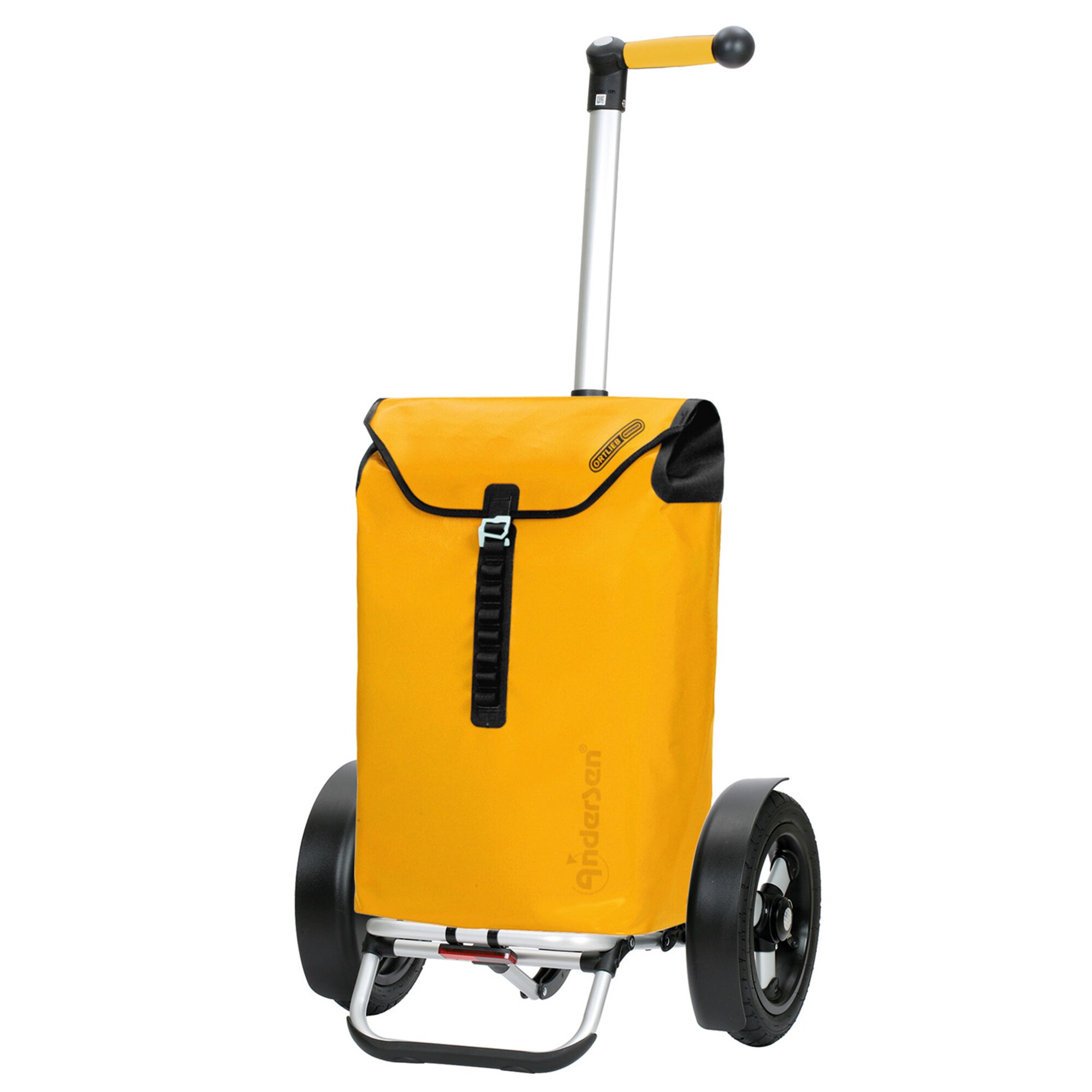 Andersen Shopper Trolley 'Tura' Geel / Zwart
