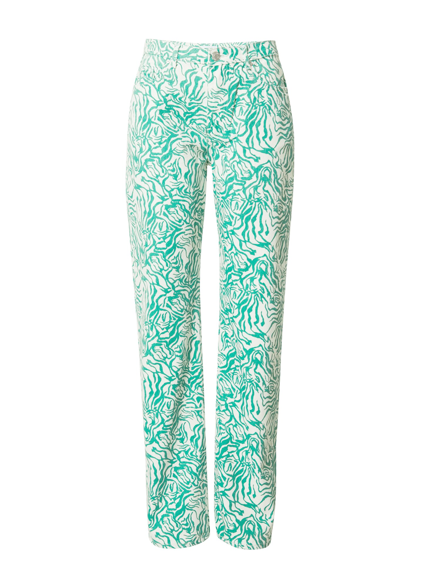 Envii Jeans ENBREE  ecru / verde