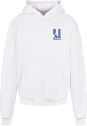 Merchcode Sweatshirt ‘Lewis Capaldi’ Blauw / Wit