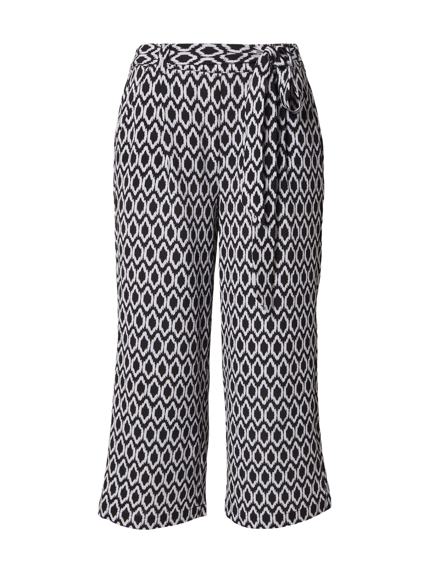 ONLY Pantaloni 'ONLWINNER'  negru / alb