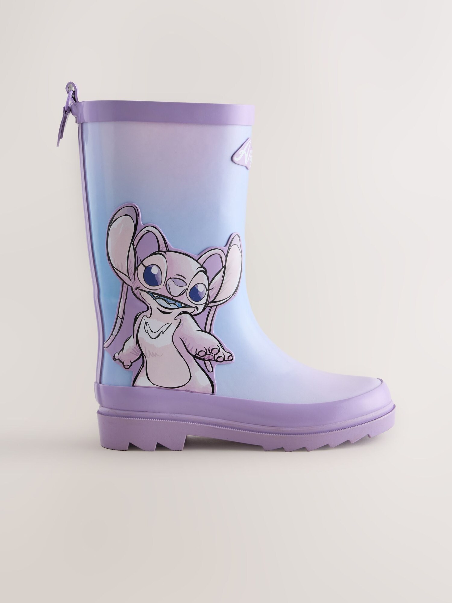 Next Botas de lluvia 'Lilo and Stitch' azul claro / lavanda / lila claro / negro – imagen 3