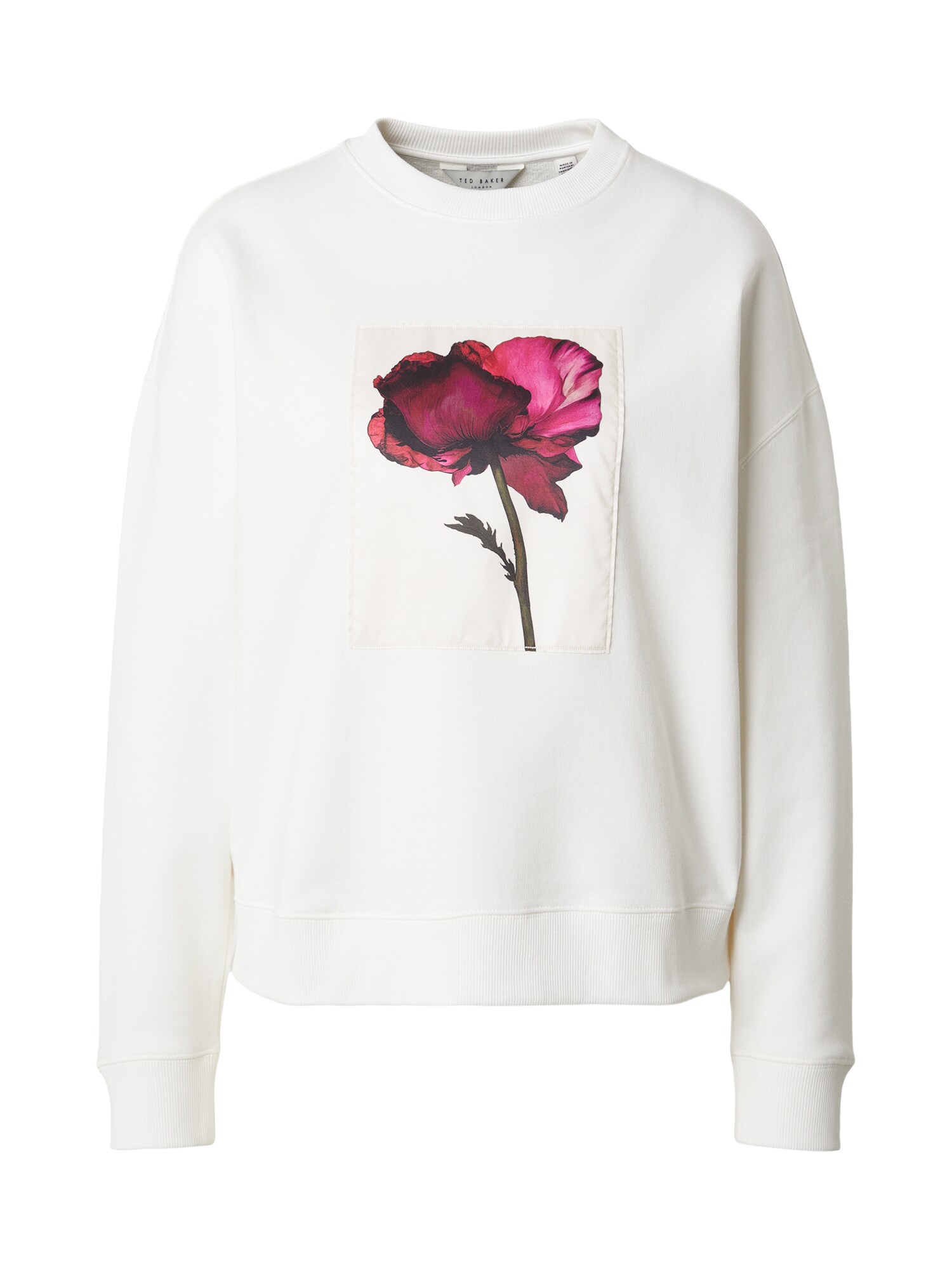 Ted Baker Felpa 'TONNIE'  écru / verde scuro / rosa / rosso violaceo