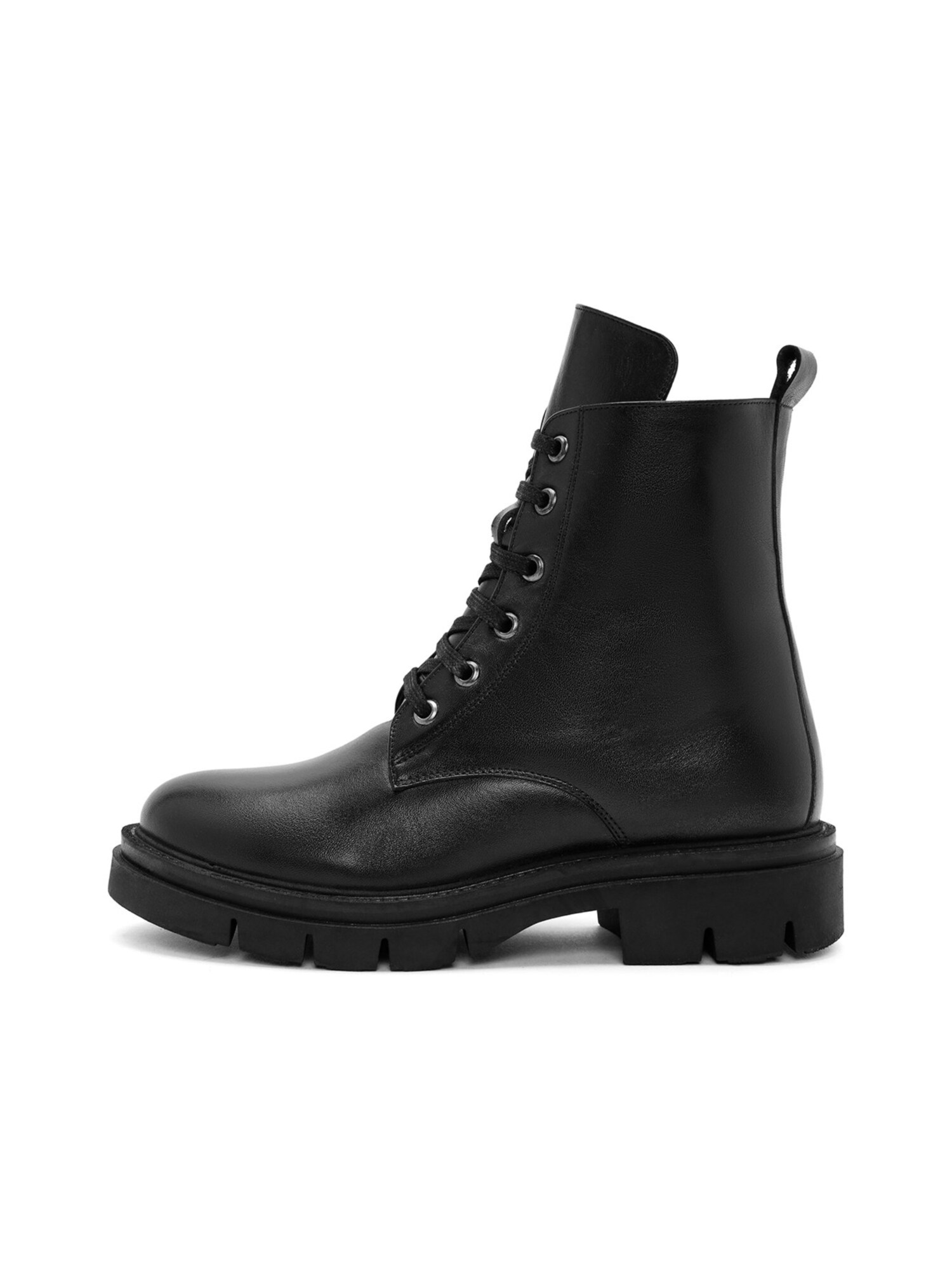 Derimod Botines con cordones negro
