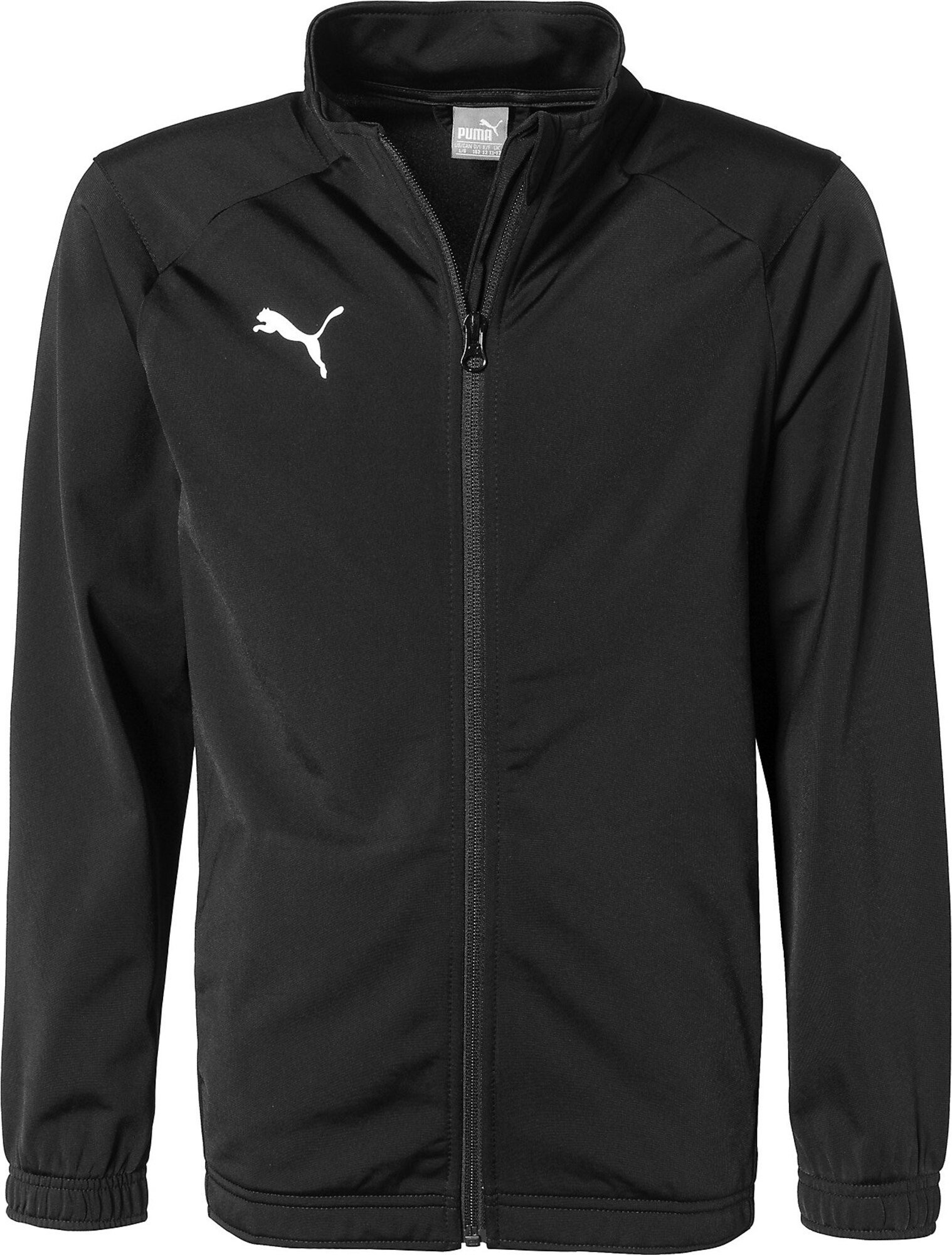 PUMA Športová bunda 'Liga Sideline Core'  čierna / biela