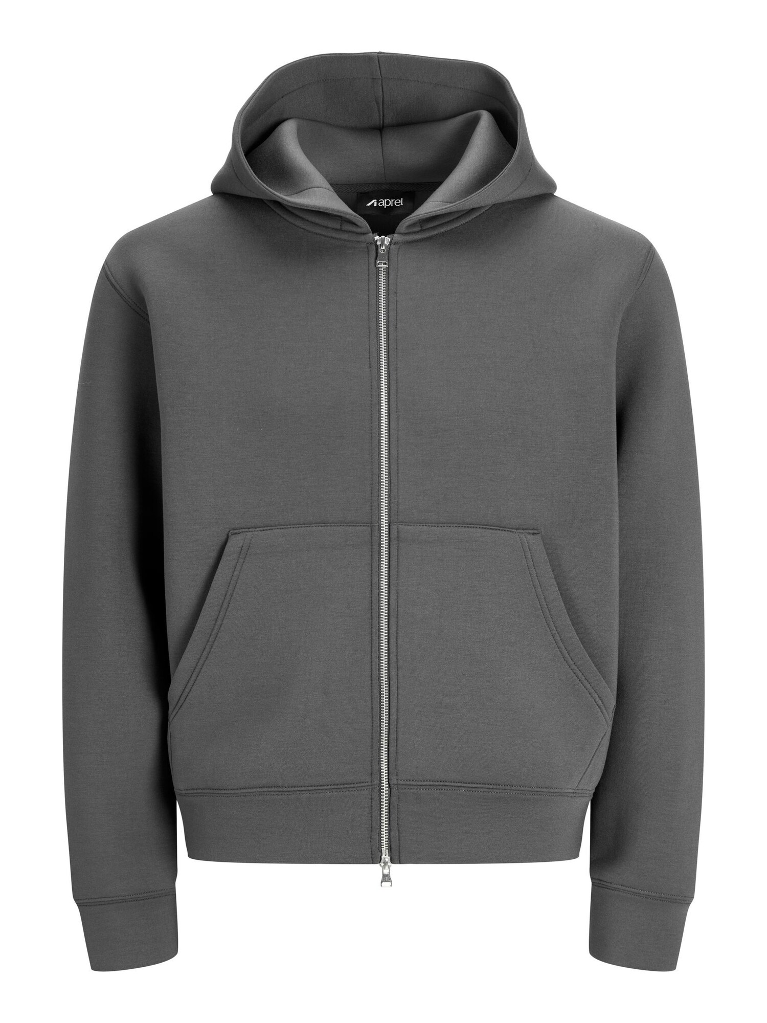 aprel Sudadera con cremallera  gris