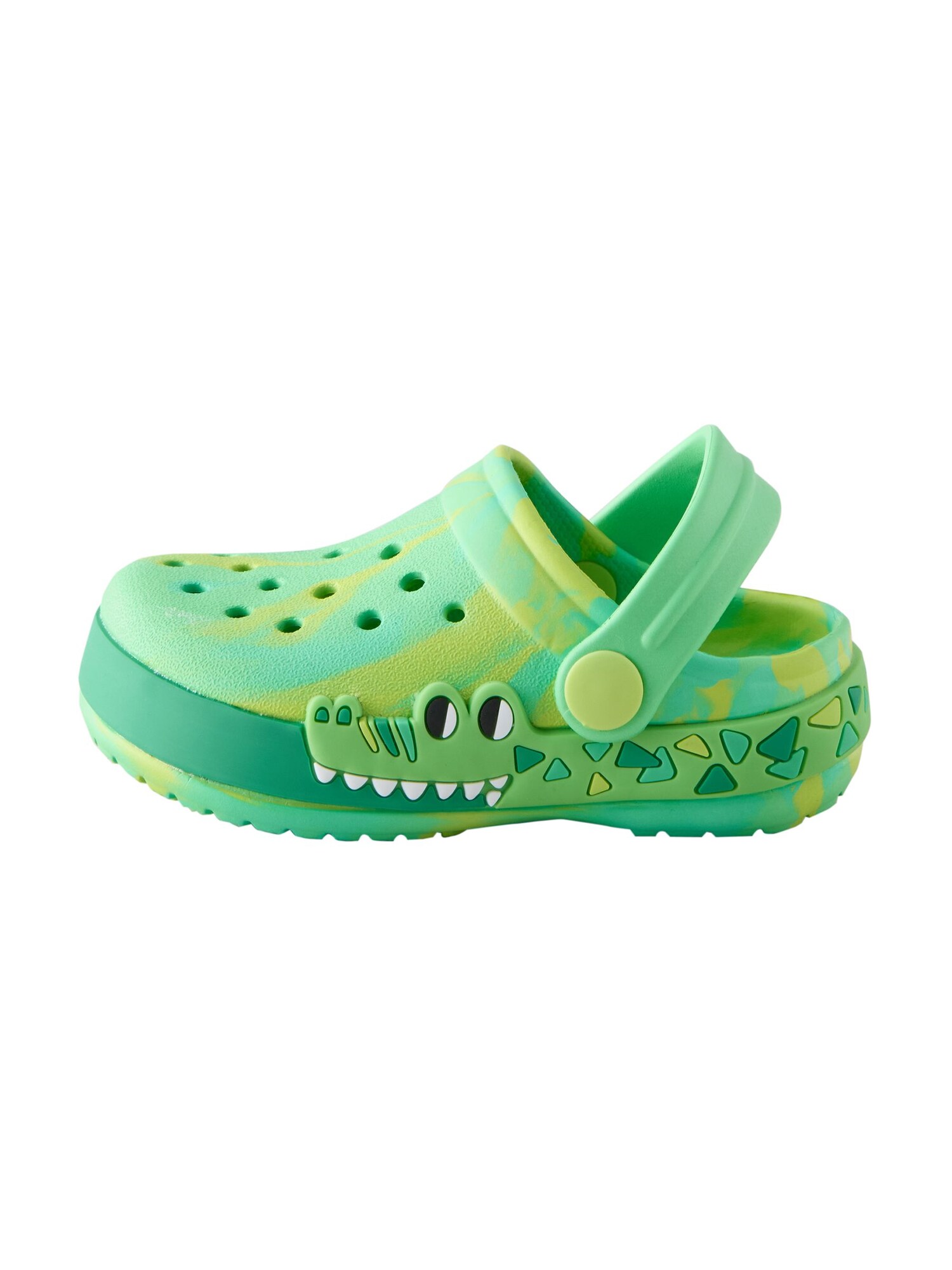 Next Sandale  verde stuf / verde jad / negru / alb