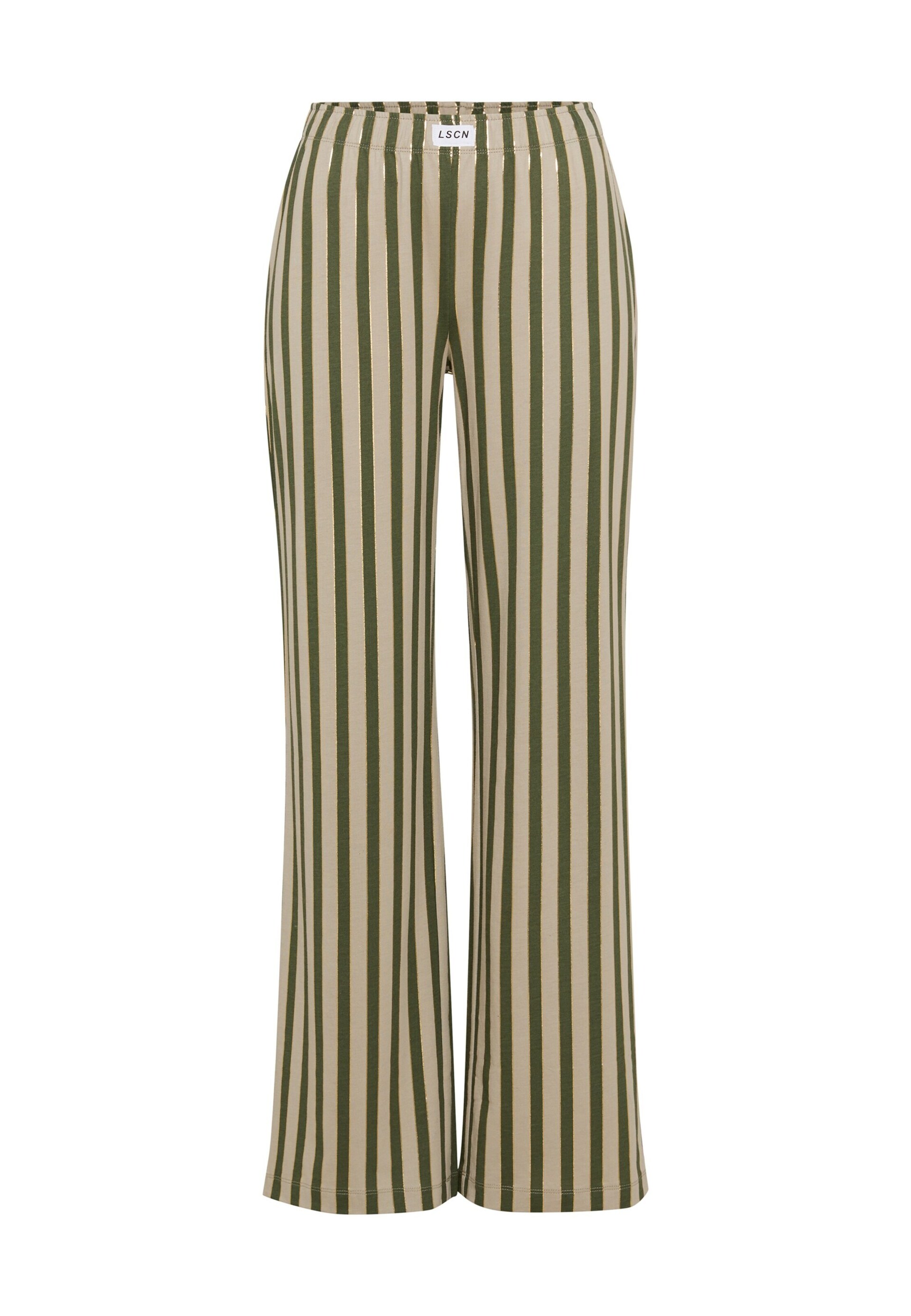 LSCN by LASCANA Pyjamasbyxa guld / khaki dam