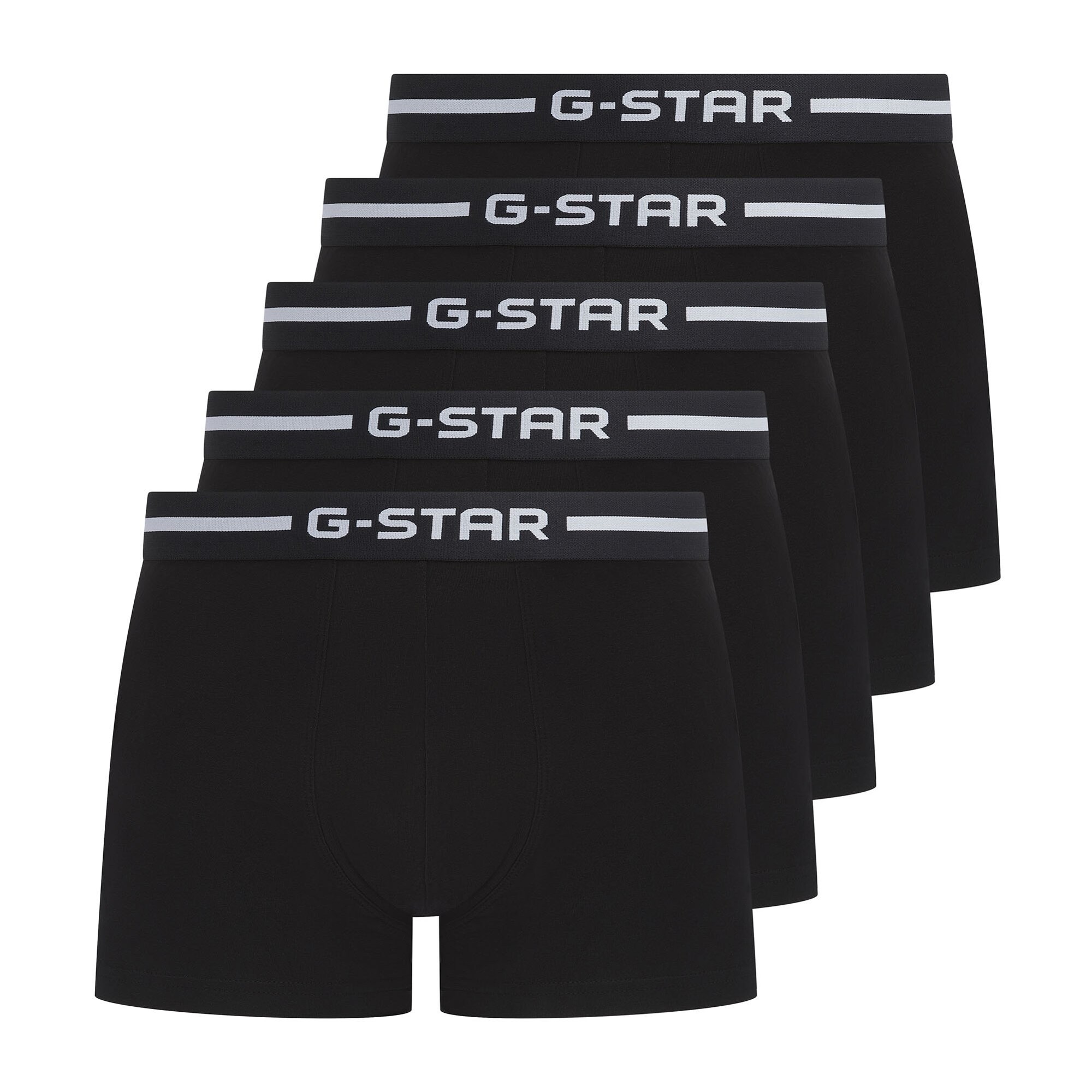 G-Star Boxershorts 'Hemlock' Zwart / Wit