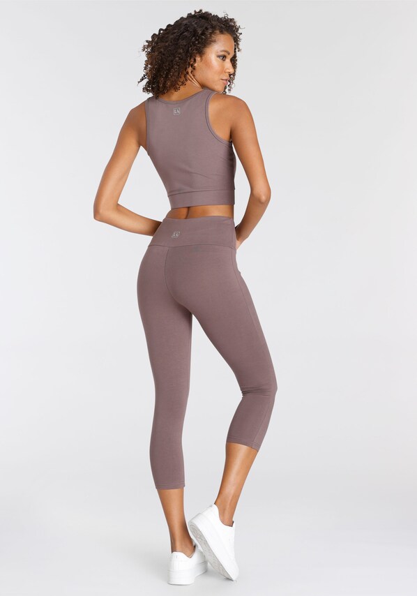 LASCANA ACTIVE, Sport top, barna, 7 kép a 9 közül