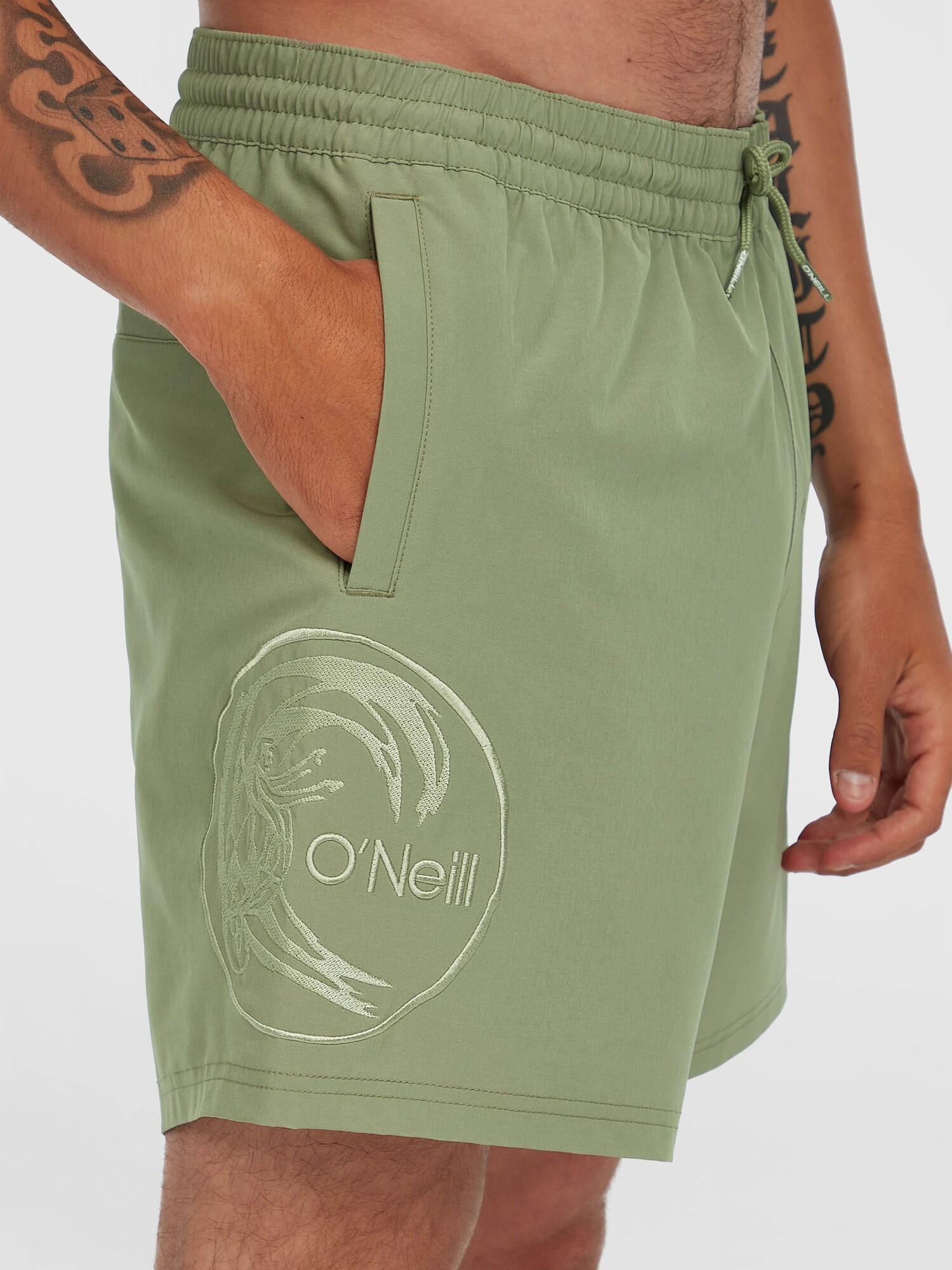 O'NEILL Plavecké šortky 'O'riginals Cali Ocean 16' olivová (obrázok 5)