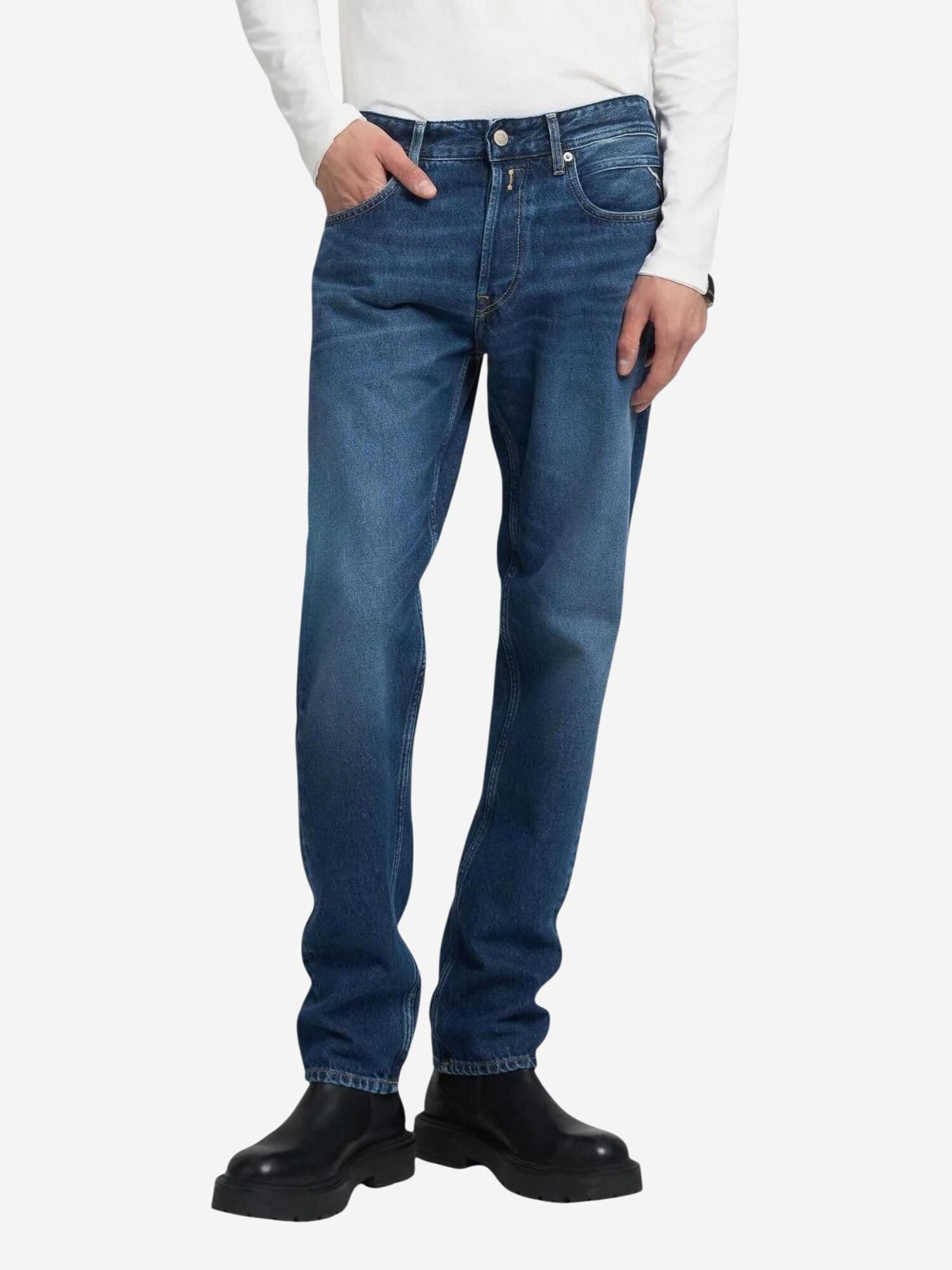 Replay Jeans 'Grover' Blauw
