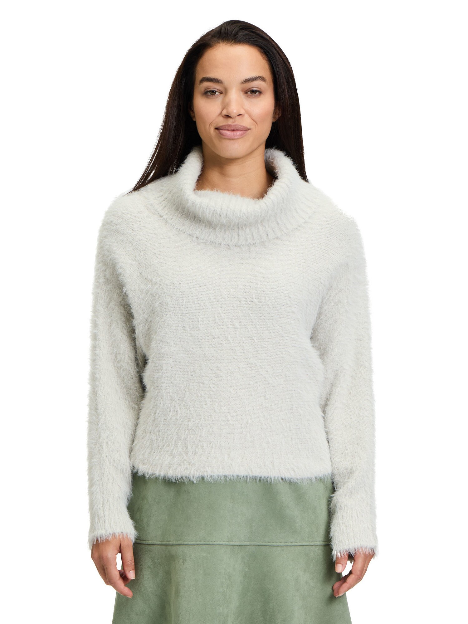 Thumbnail - Cartoon Strickpullover mit Turtle Neck