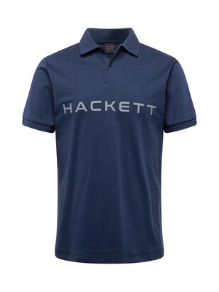 Hackett London Shirt ‘ESSENTIAL’ Marine / Grijs