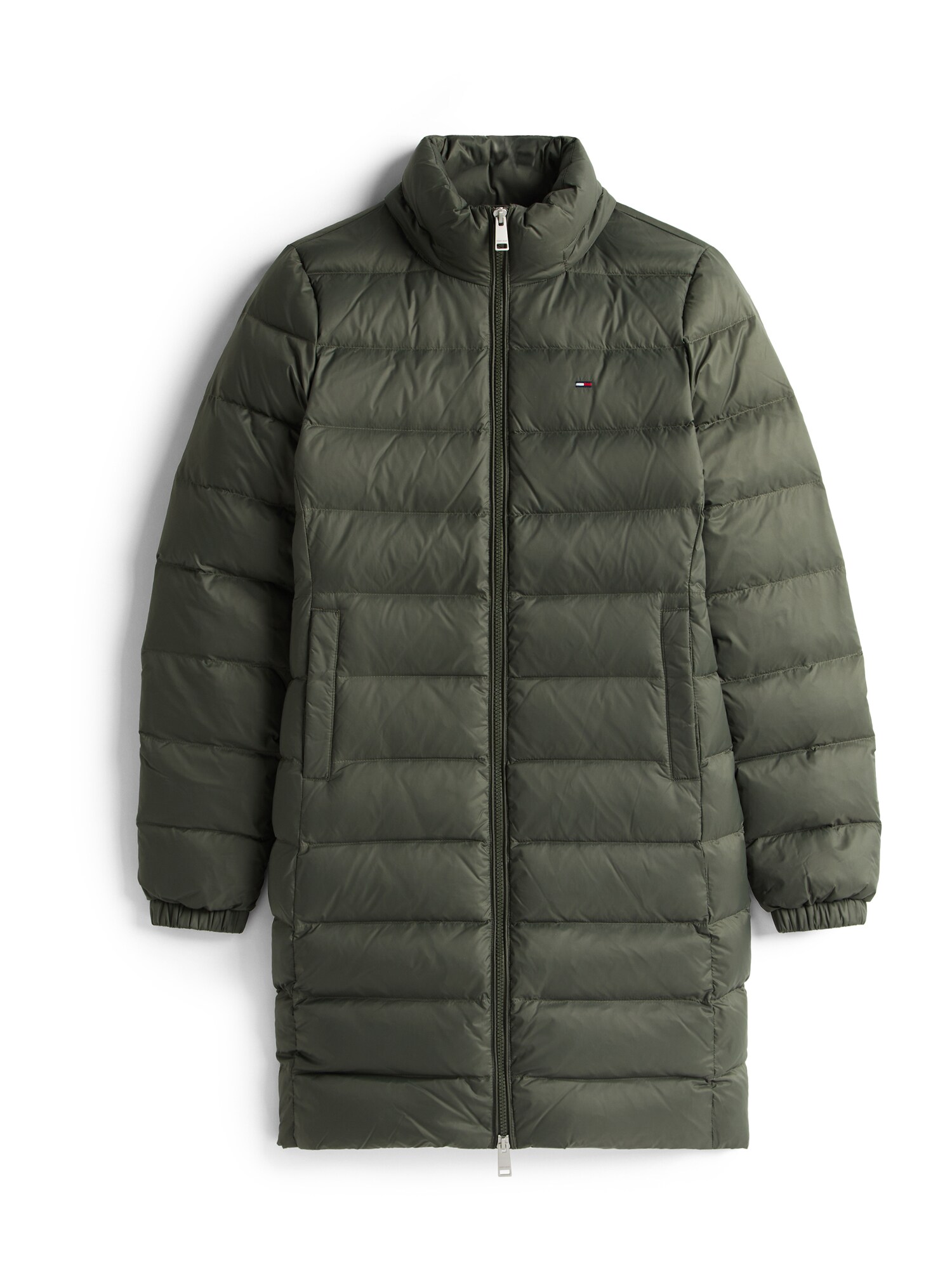 Tommy Jeans Zimný kabát 'Essential' olivová (obrázok 5)