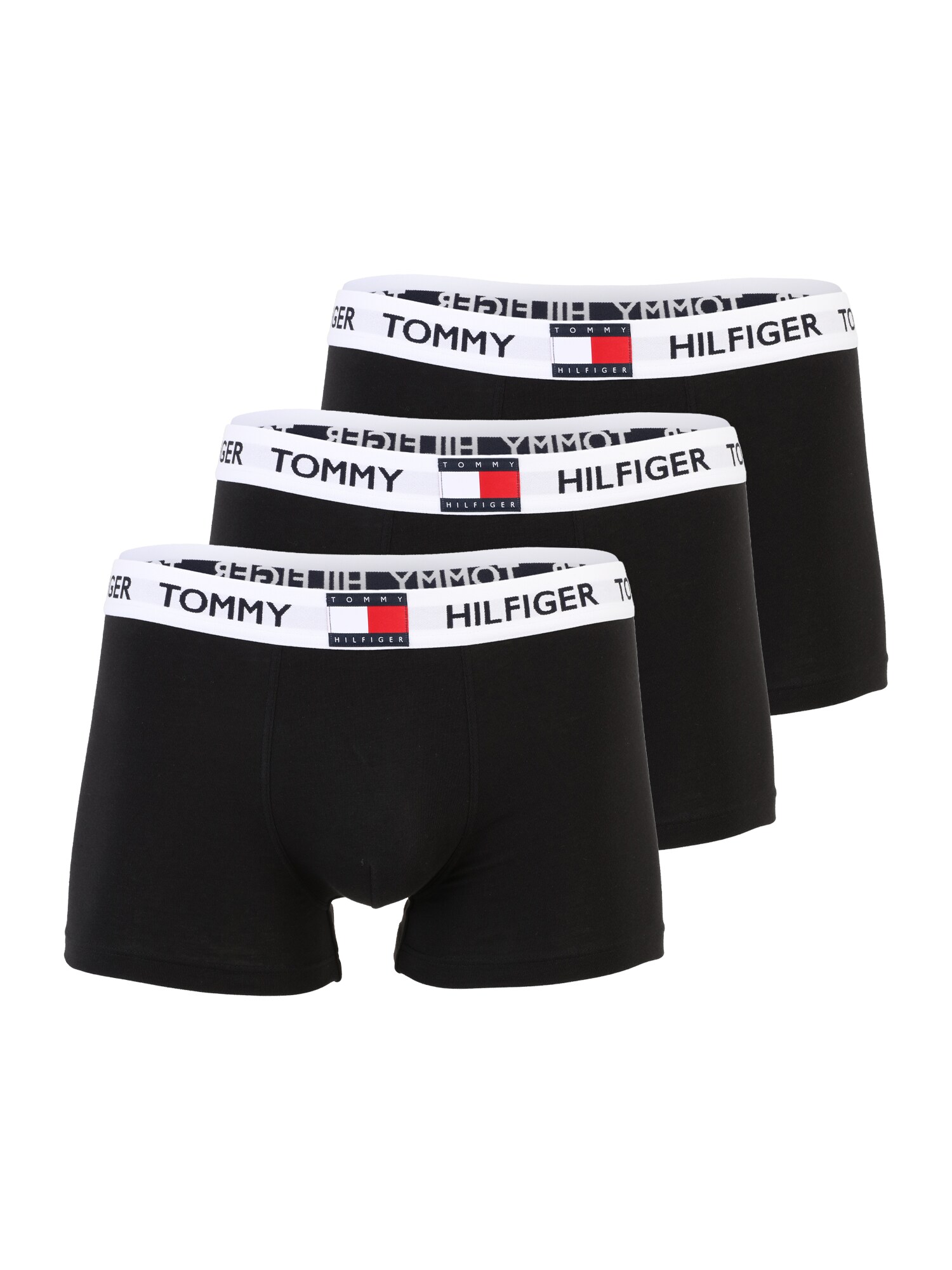 Tommy Hilfiger Underwear Boxeri  negru / alb