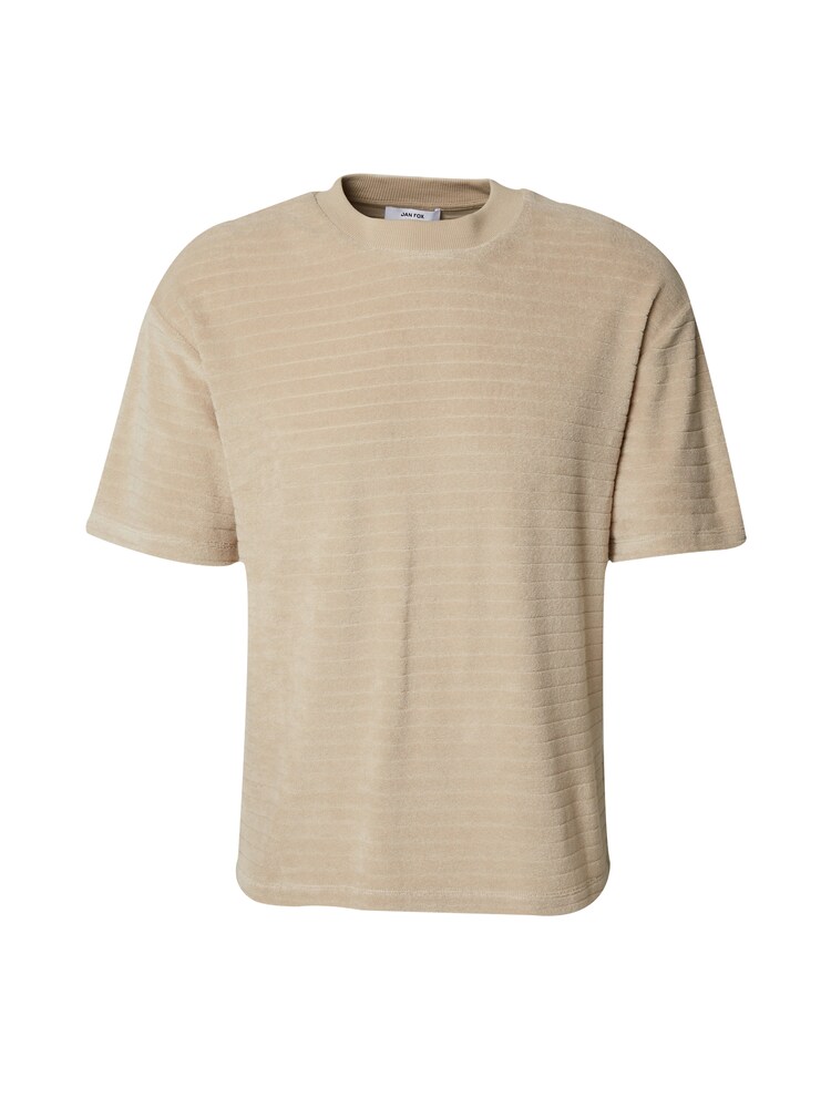 DAN FOX APPAREL T-Shirt 'Ron' Herren Größe M taupe