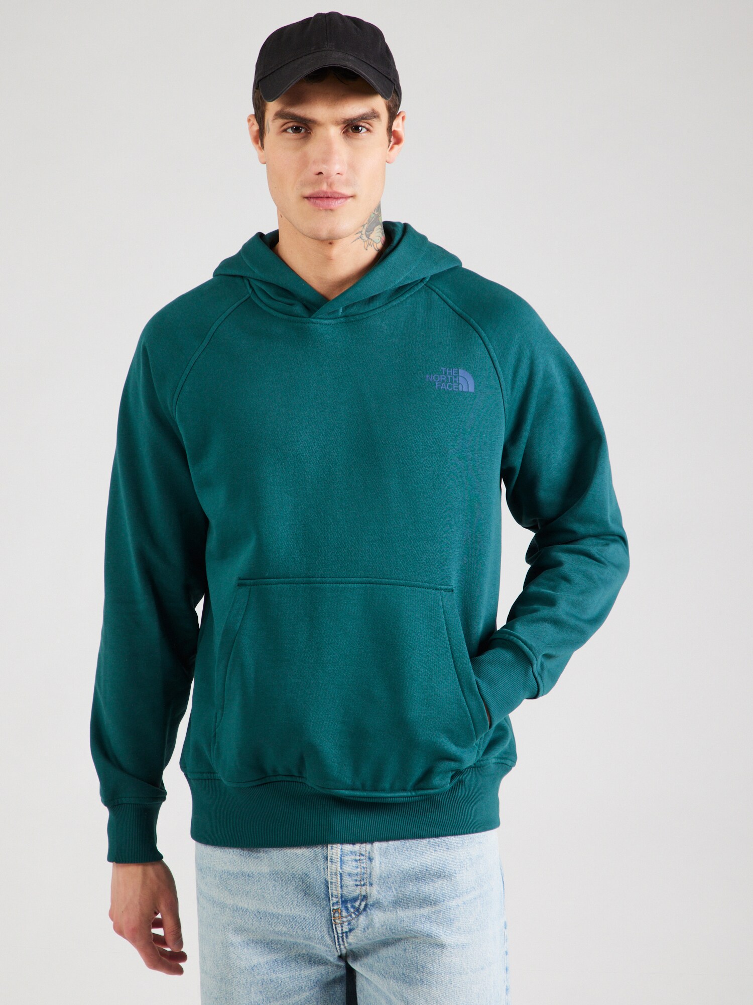 THE NORTH FACE Tréning póló 'REDBOX'  kék / smaragd / fehér termék 2. képe