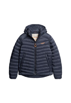 Superdry Winterjas ‘Fuji’ Marine / Oranje