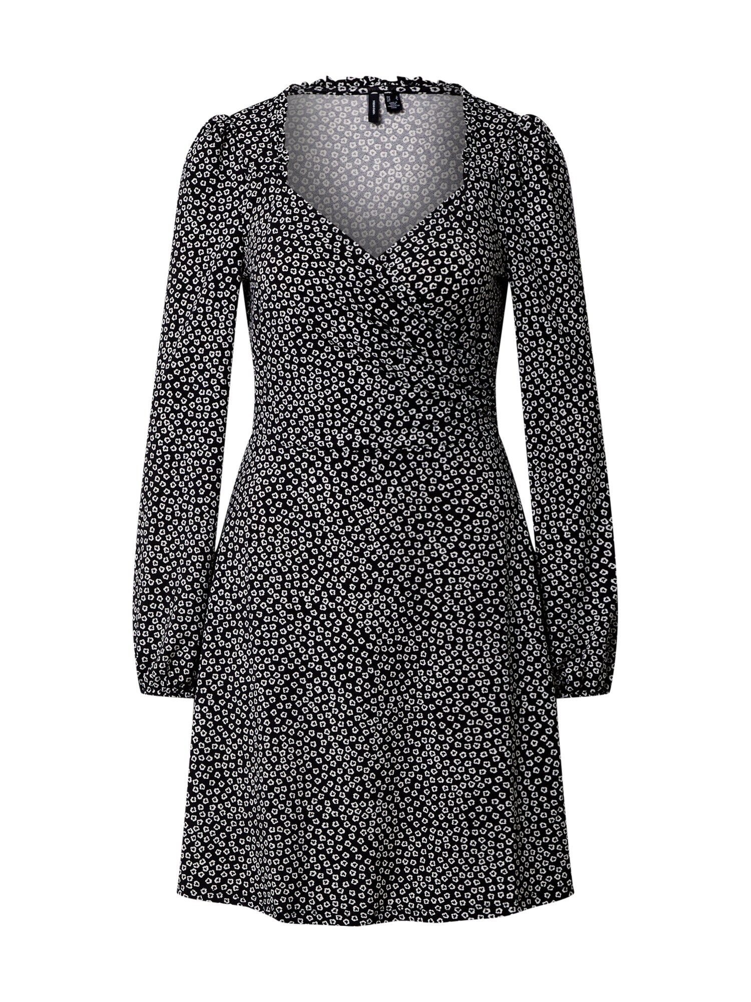 VERO MODA Ruha 'Niume'  fekete / fehér akciós termékkép 1
