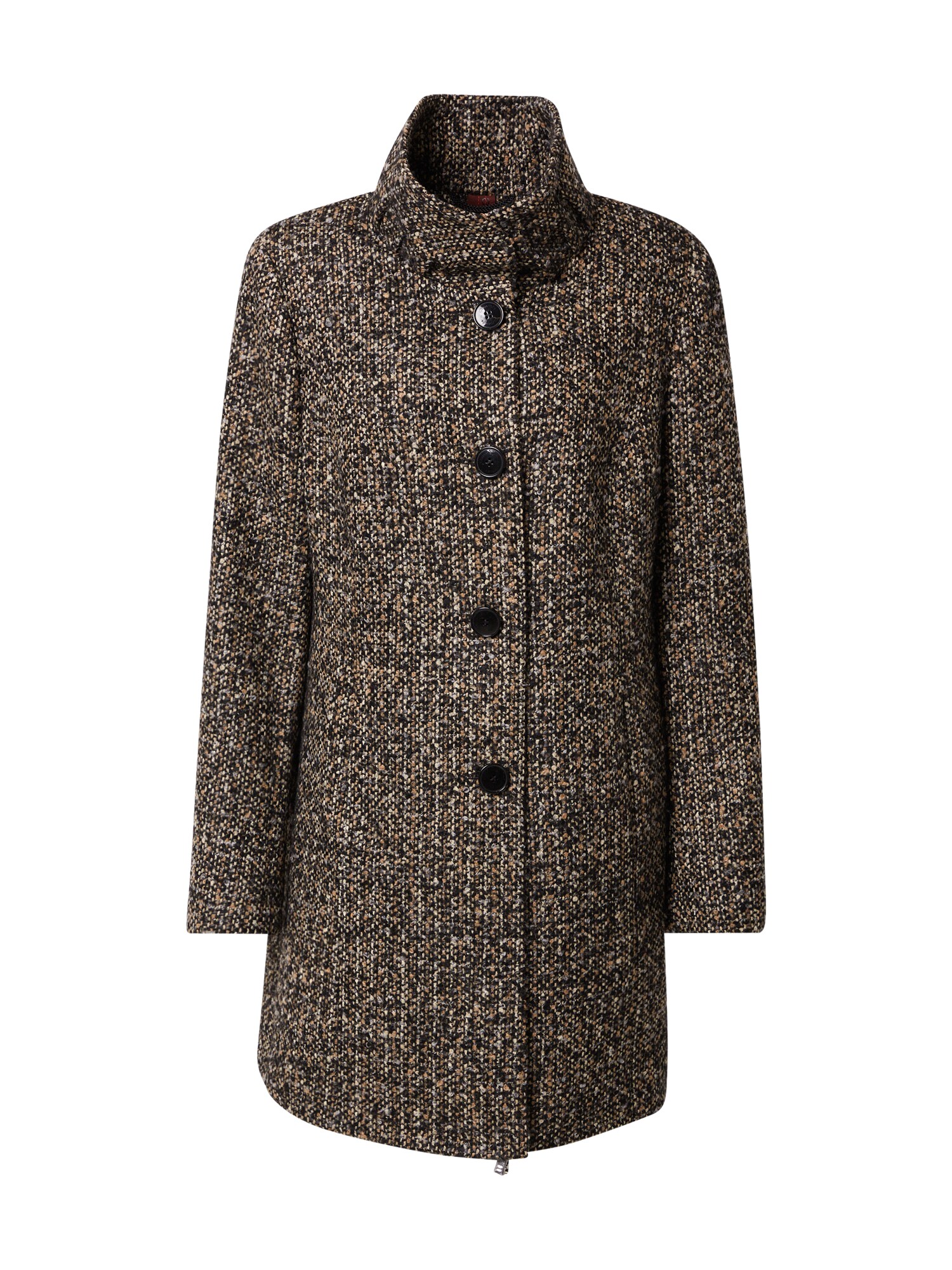 COMMA Rudeninis-žieminis paltas  juoda / gelsvai pilka spalva / smėlio / opalo