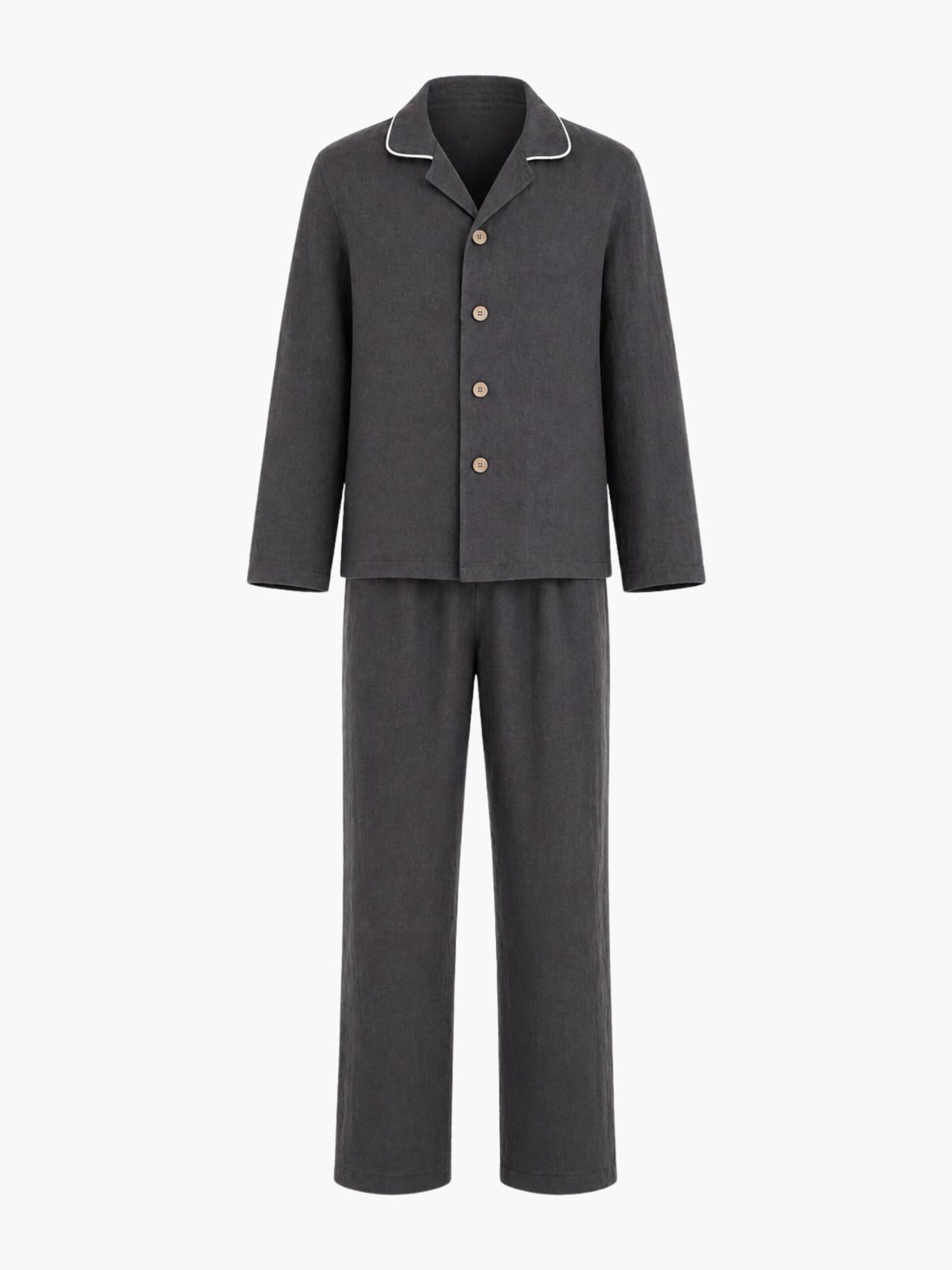AmourLinen Pyjamas lång 'Harry' herr