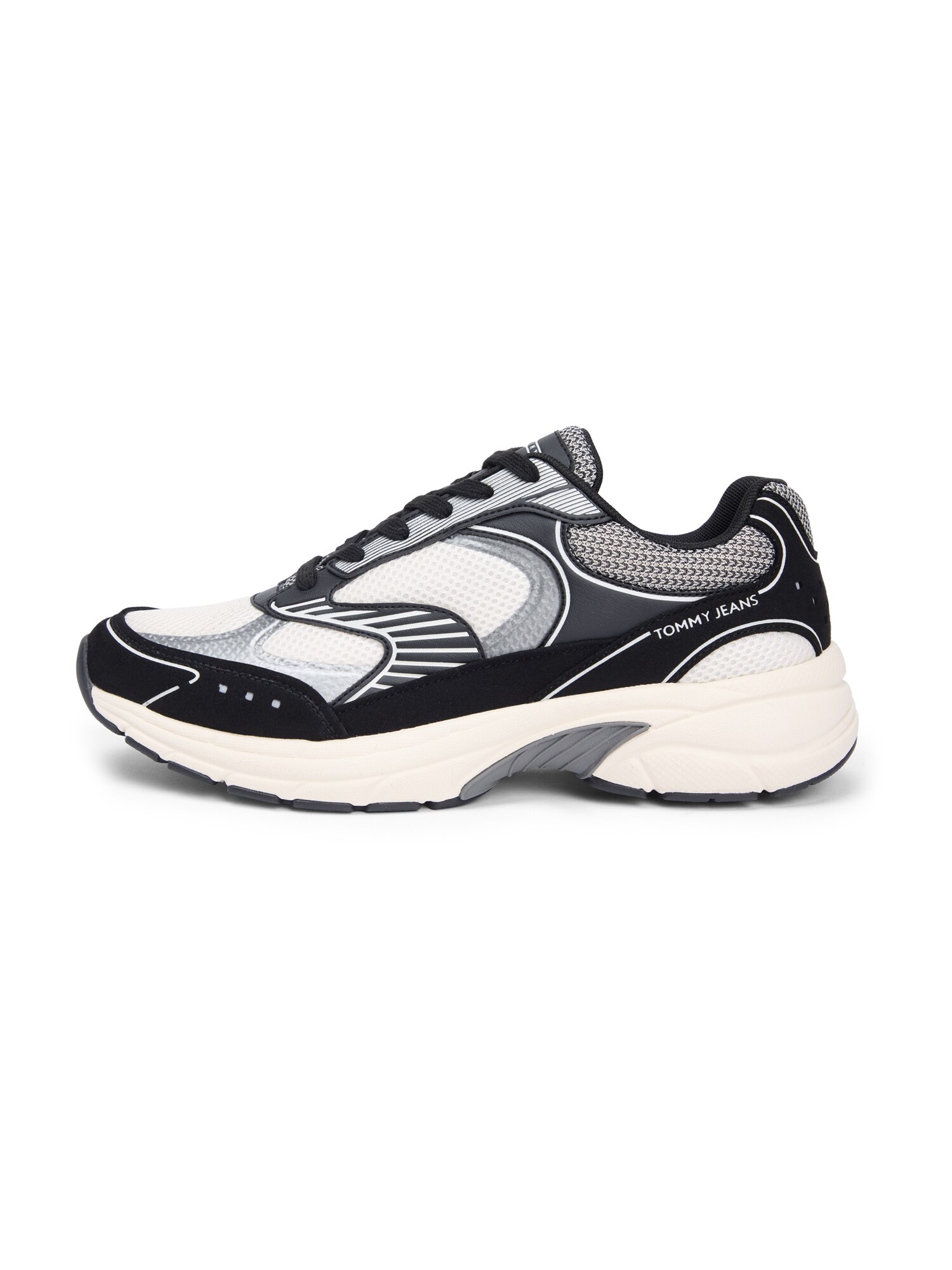 Tommy Jeans Sneaker low ARCHIVE 25  gri / negru / alb