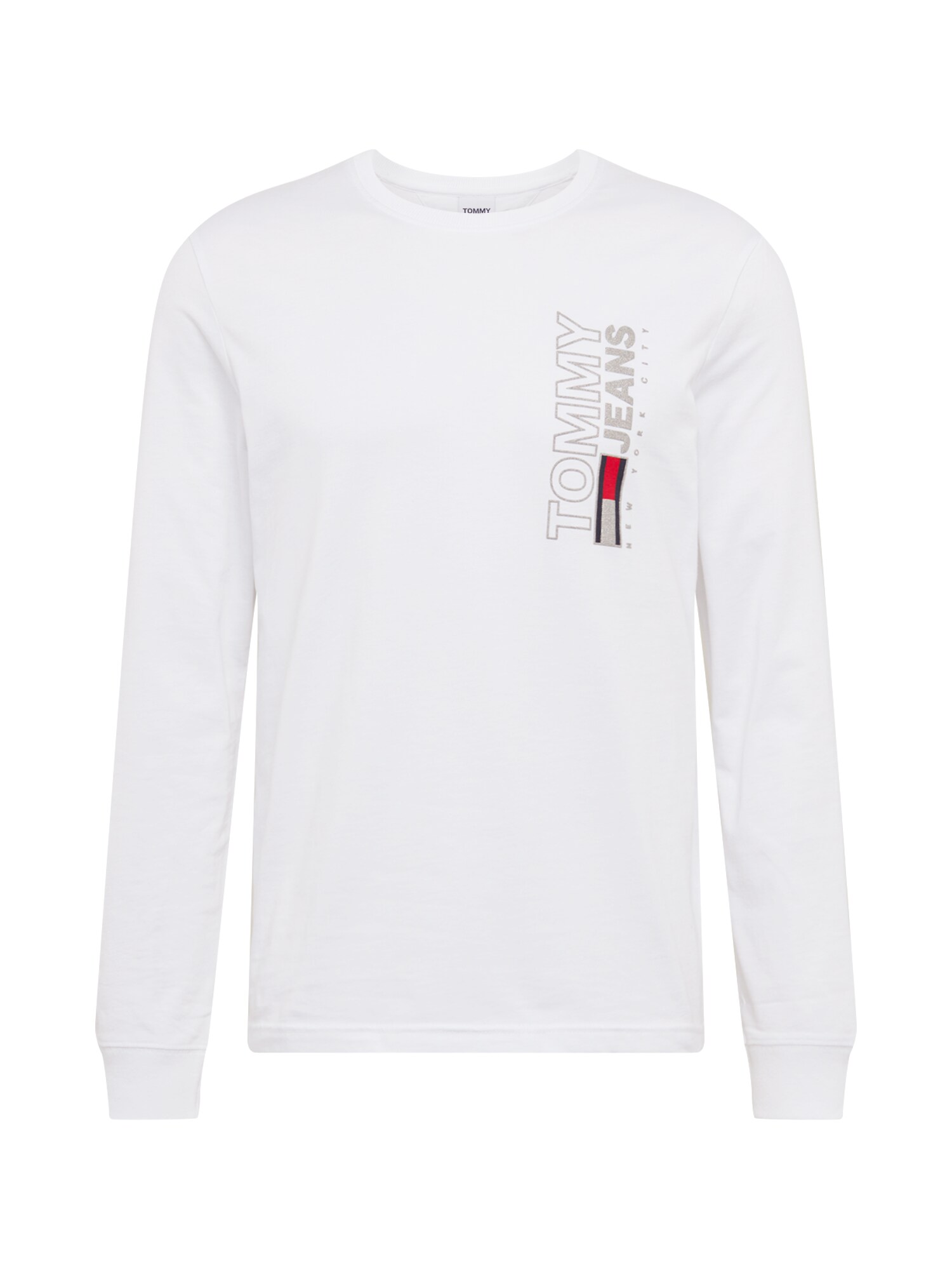 Tommy Jeans Marškinėliai  balta / mėlyna / raudona / pilka