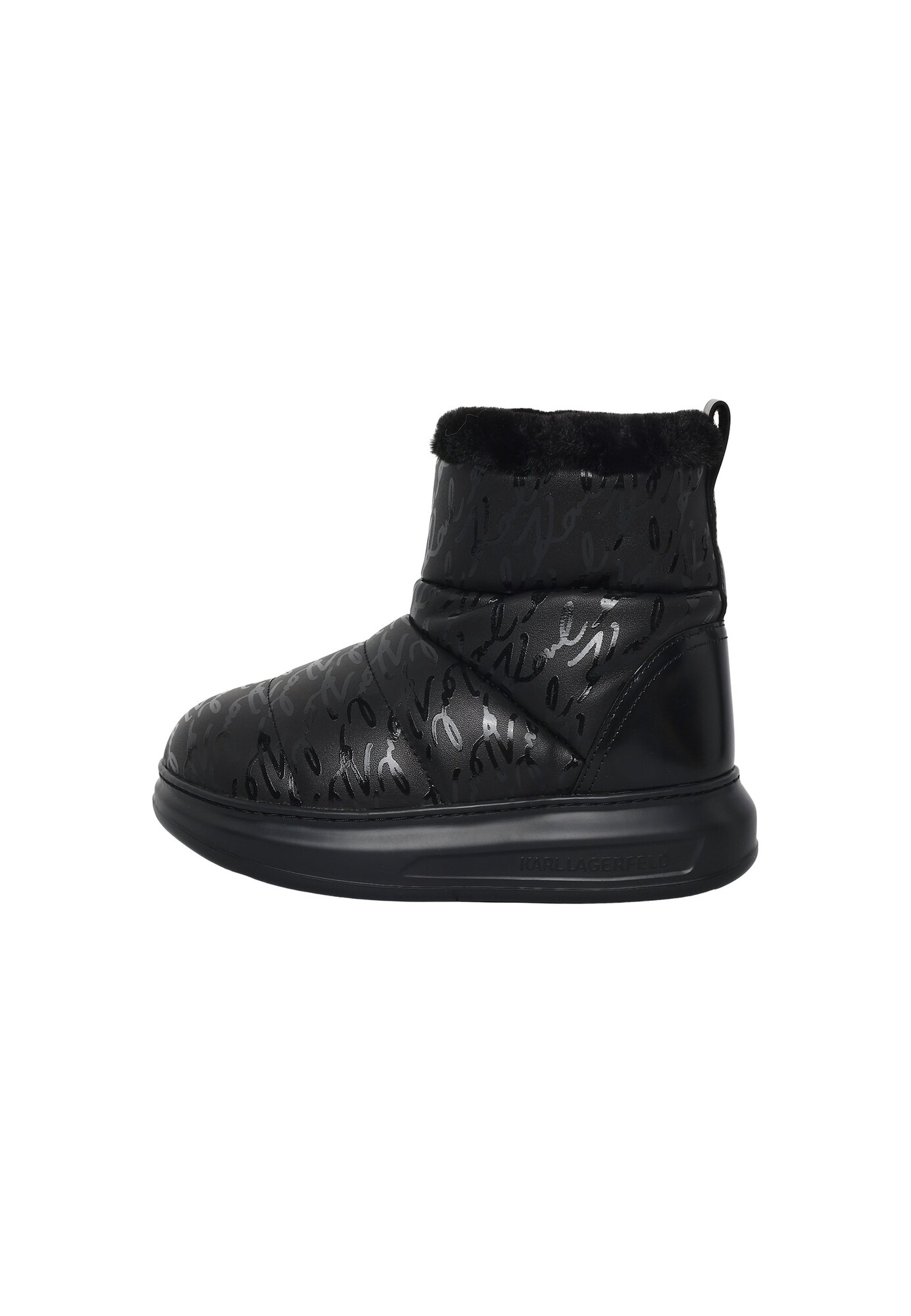 Karl Lagerfeld Botas de nieve negro – imagen 1