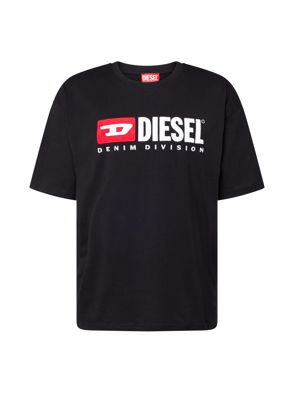 T-shirt 'T-Boxt-Div' röd / svart